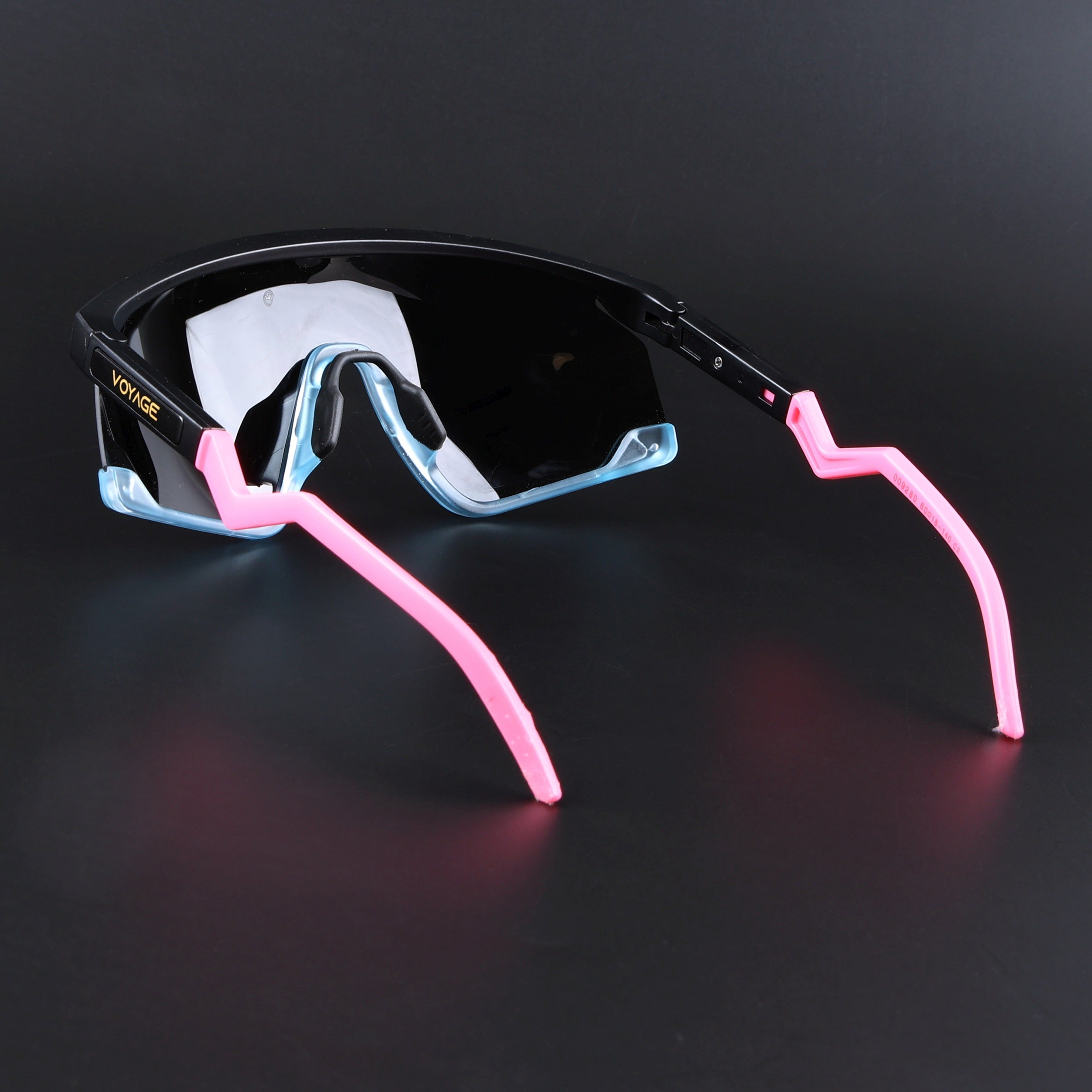 Drift Z | Black & Blue Polarized Sunglasses (Black Lens - PMG7037)