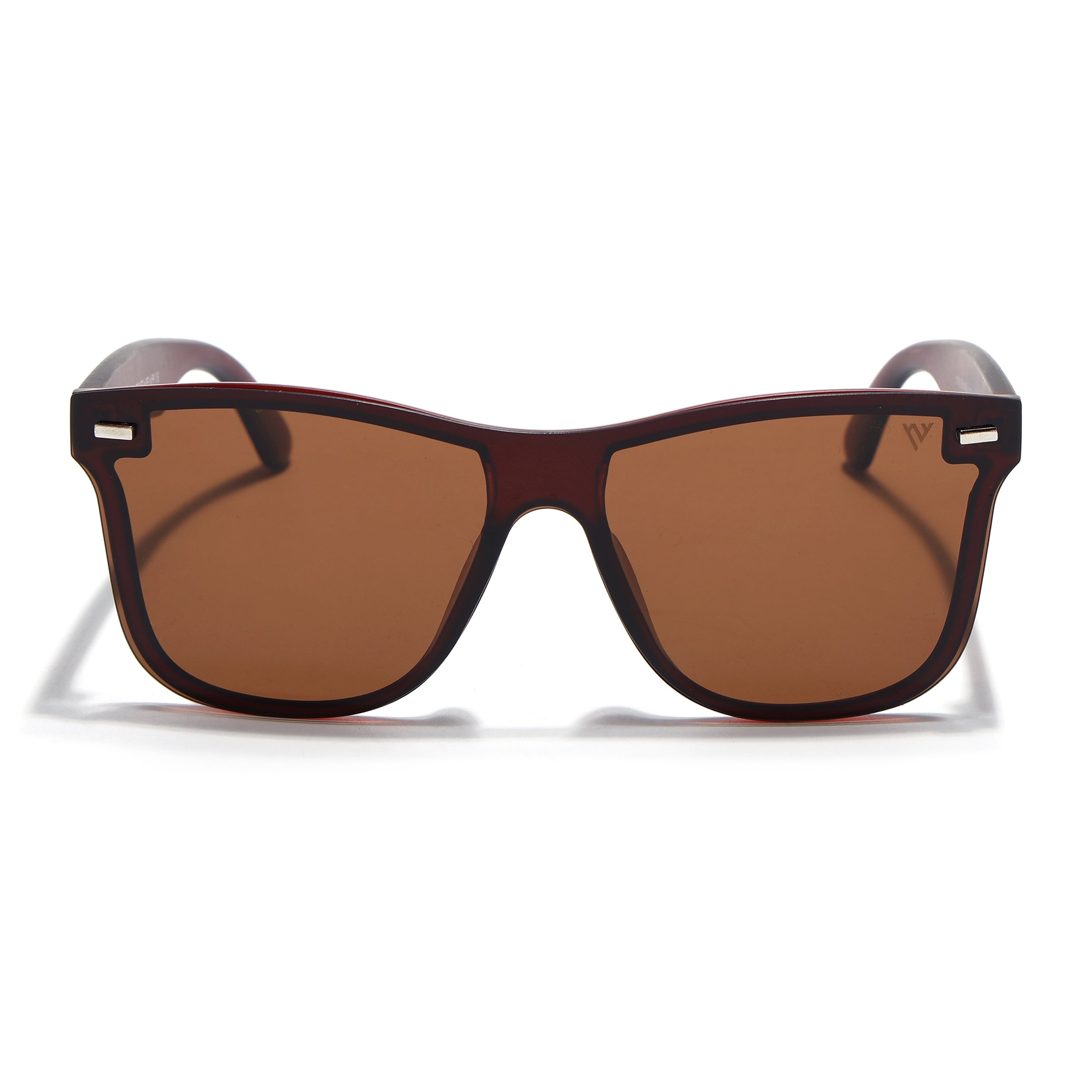 Mooze | Brown Polarized Wayfarer Sunglasses | PMG3978