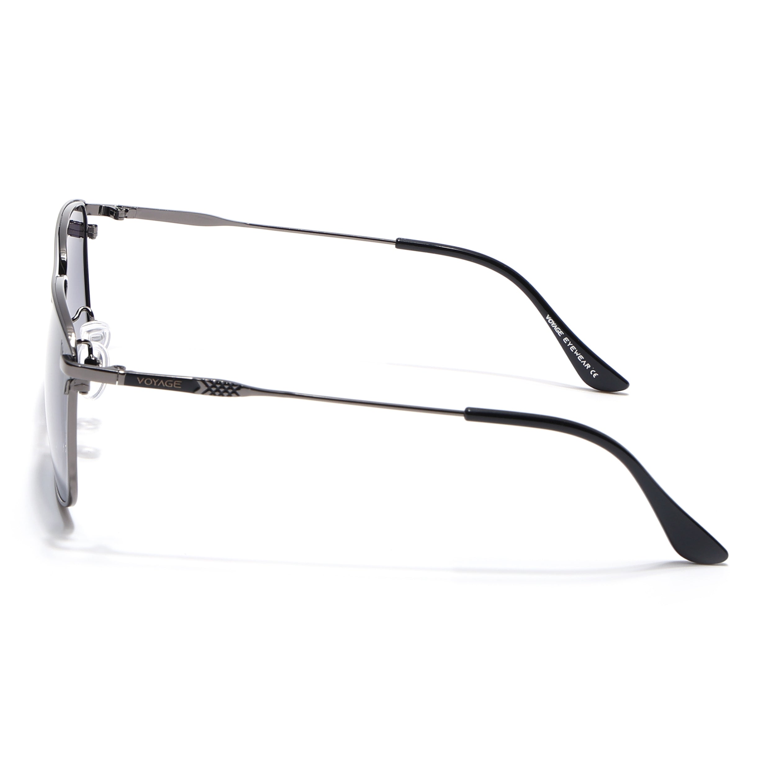 Wayfarer Polarized Sunglasses (Grey Lens | Grey Frame - PMG4985)