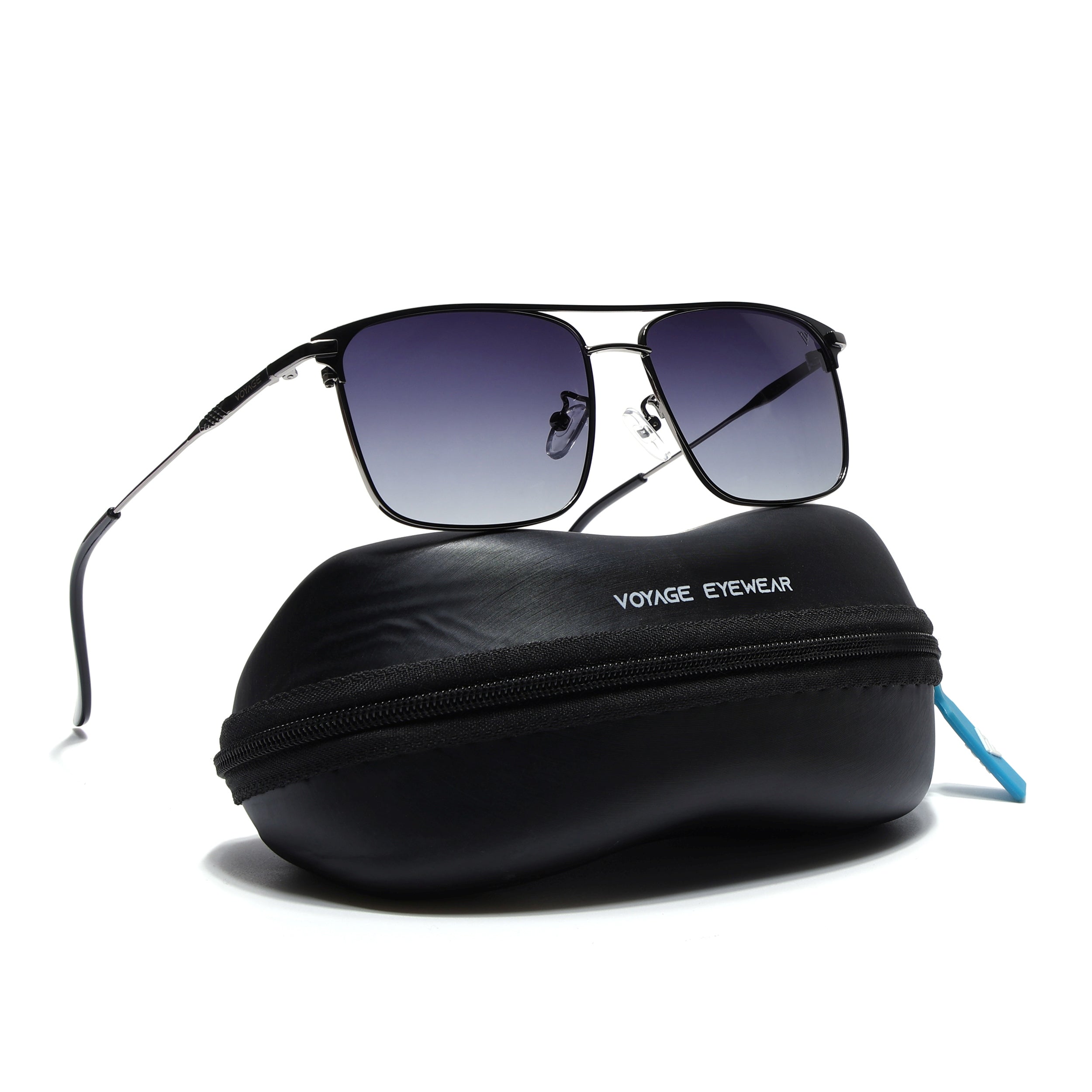 Wayfarer Polarized Sunglasses (Grey Lens | Grey Frame - PMG4985)