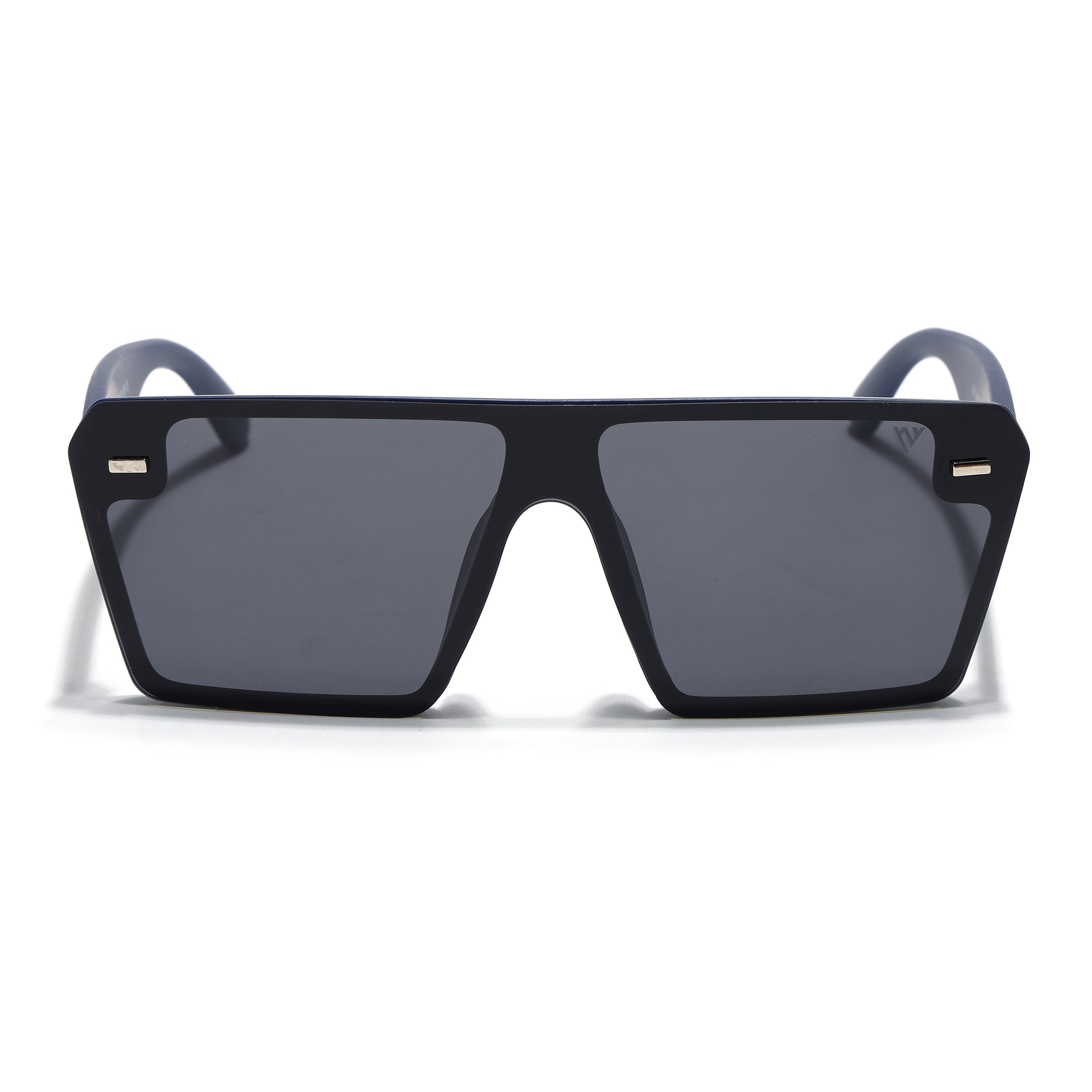 illume | Blue And Black Polarized Wayfarer Sunglasses - PMG3971