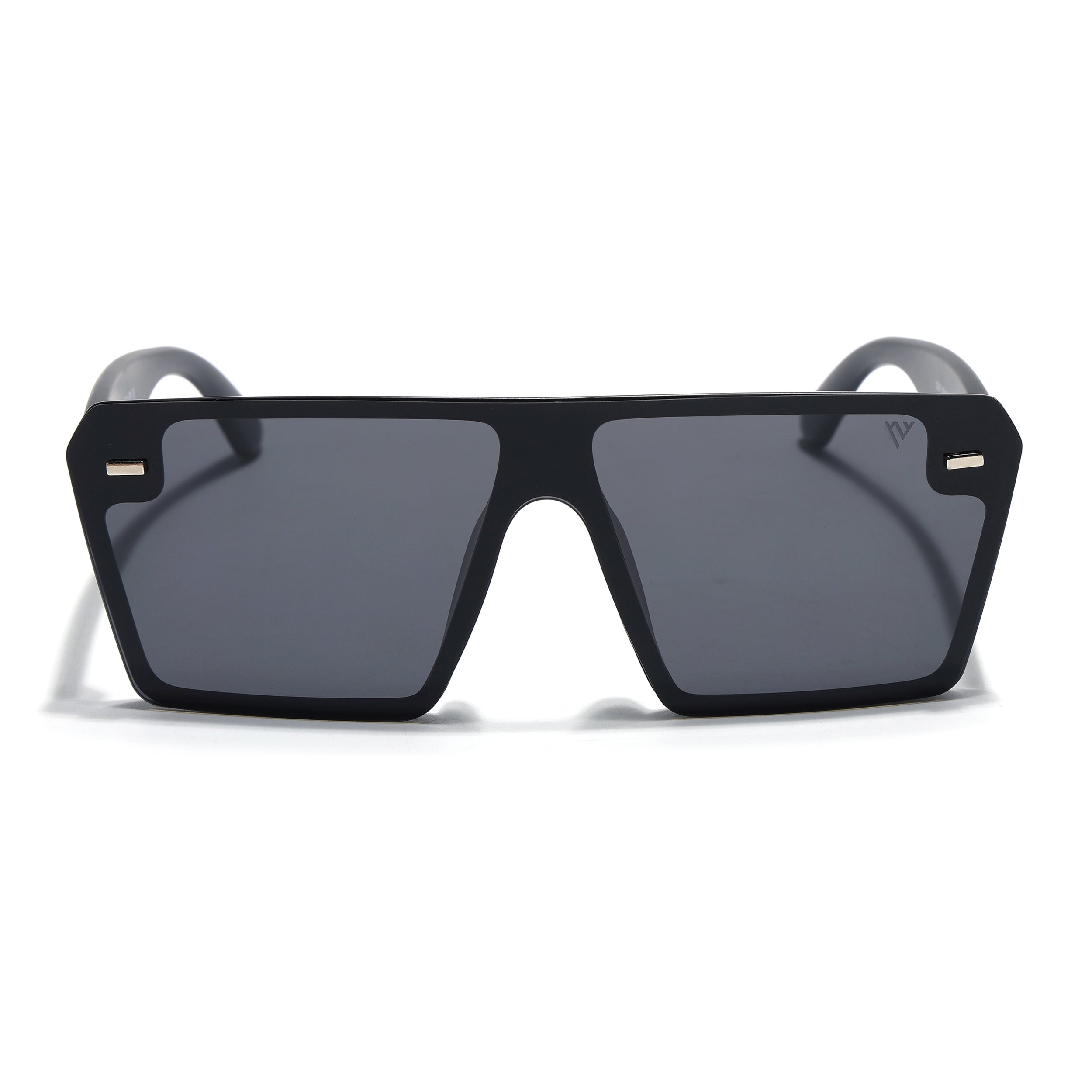 illume | Matte Black Polarized Wayfarer Sunglasses - PMG3972