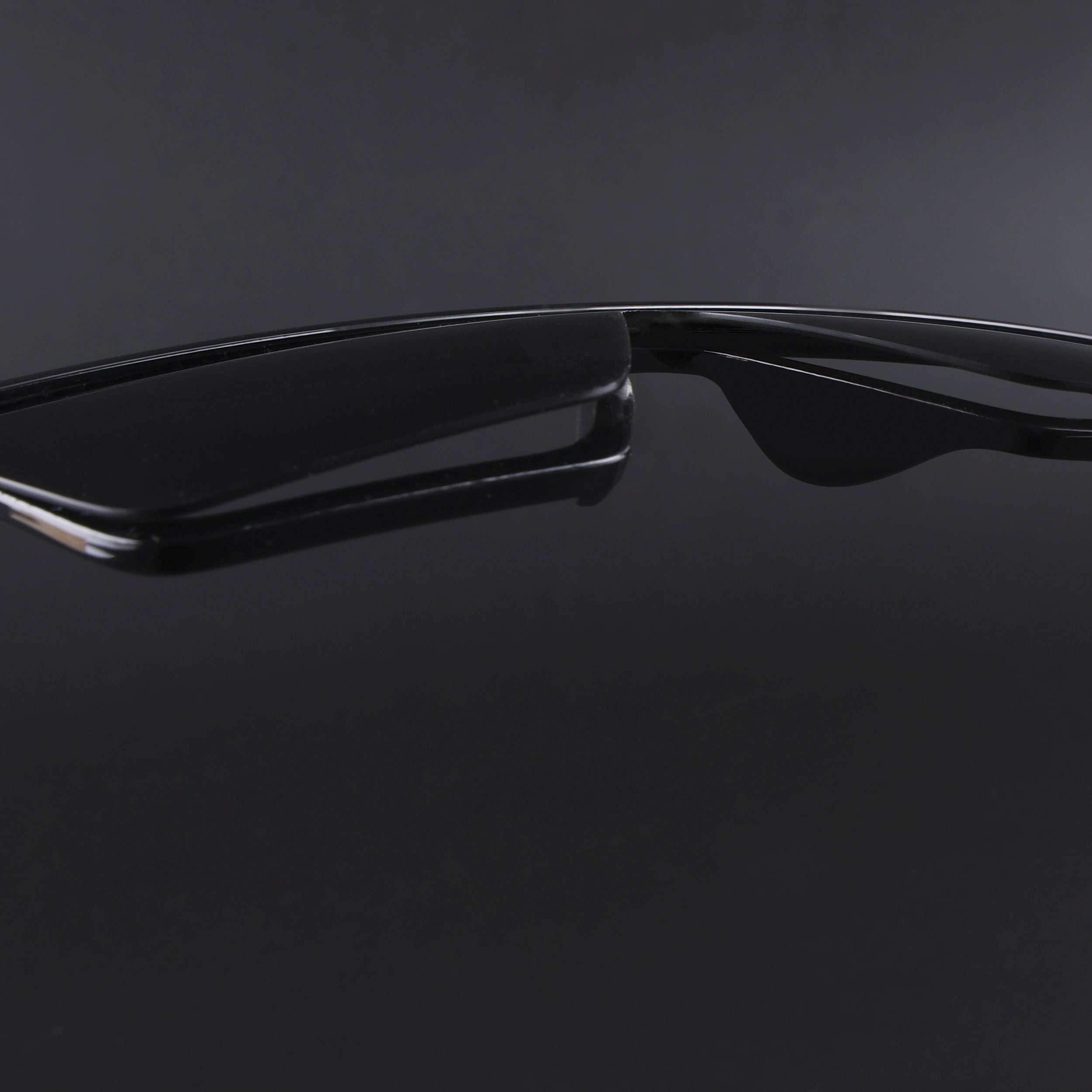 Rover | Black Polarized Wayfarer Sunglasses - PMG4574