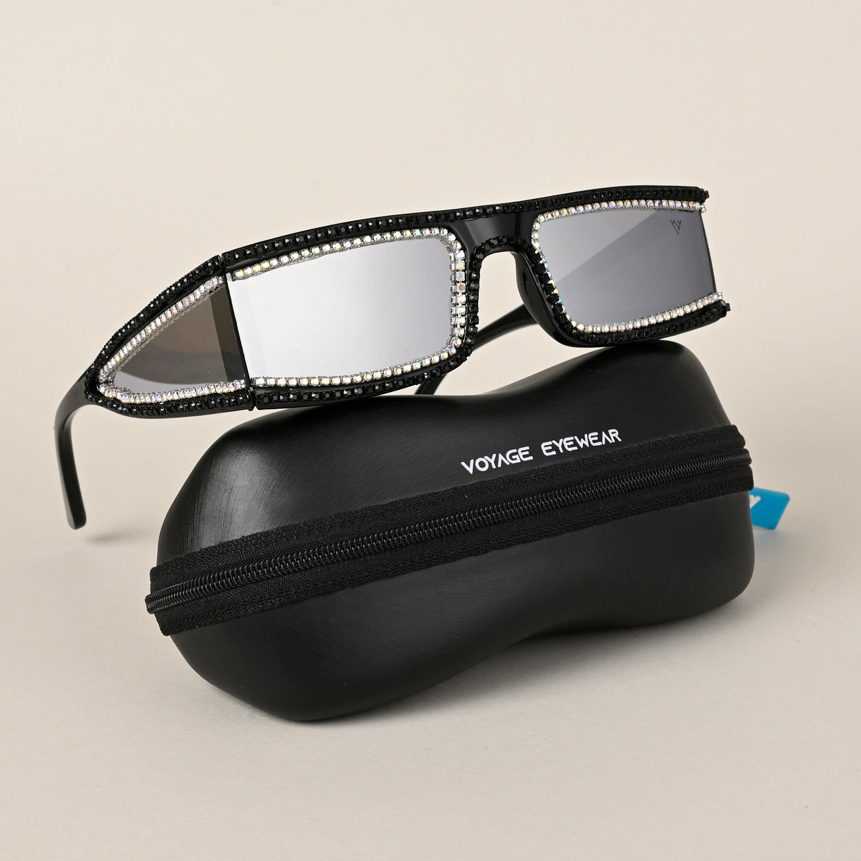 Voyage Grey Wayfarer Sunglasses for Men & Women (1935MG4350)