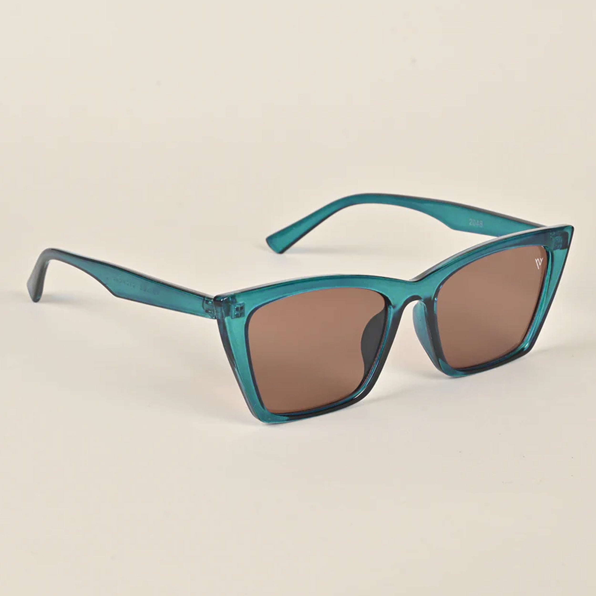 Voyage Brown Cateye Sunglasses for Women (2048MG3992)
