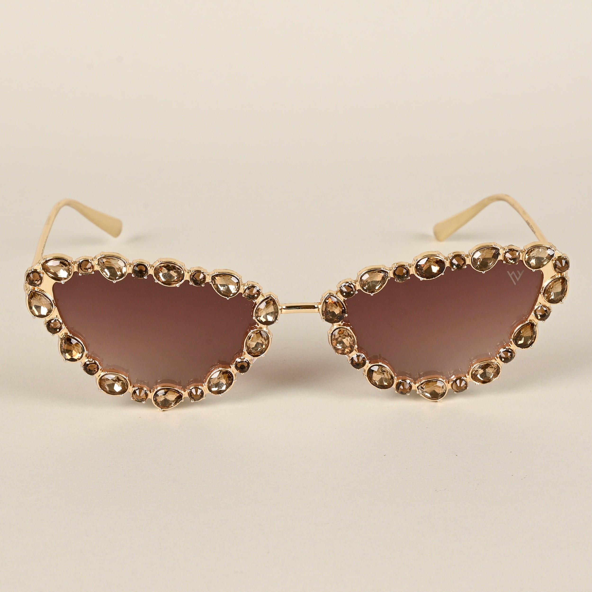 Voyage Brown Cateye Sunglasses for Women (3562MG4128)