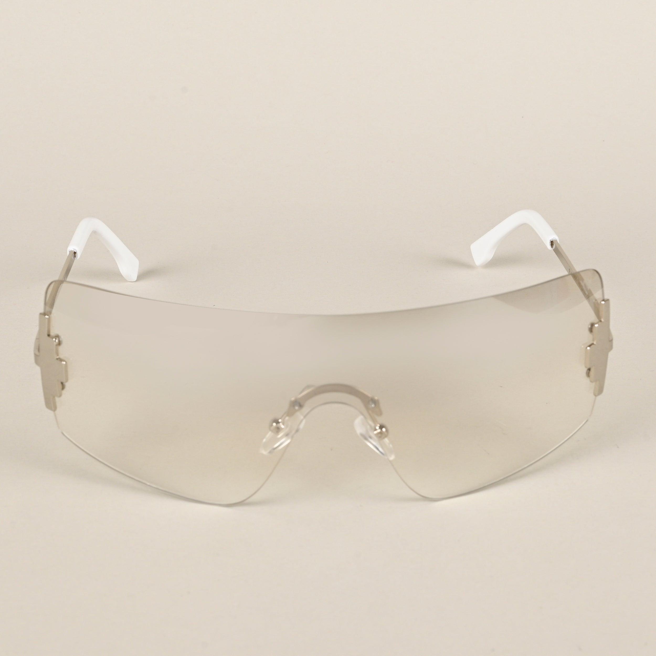 Voyage Transparent Wrap Round Sunglasses for Men & Women (3568MG4117)