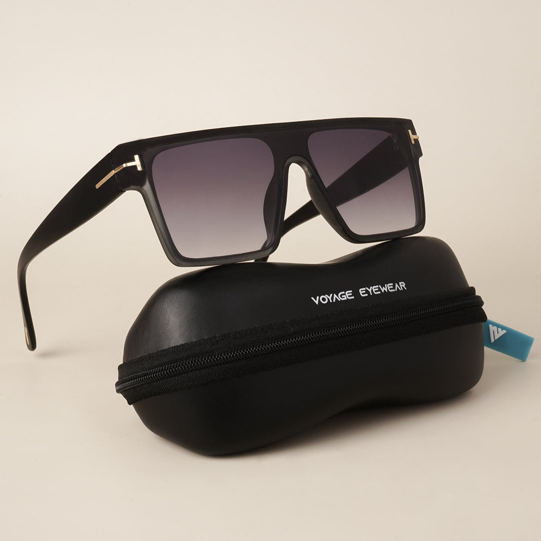 Voyage Grey Wayfarer Sunglasses (A17MG3937)