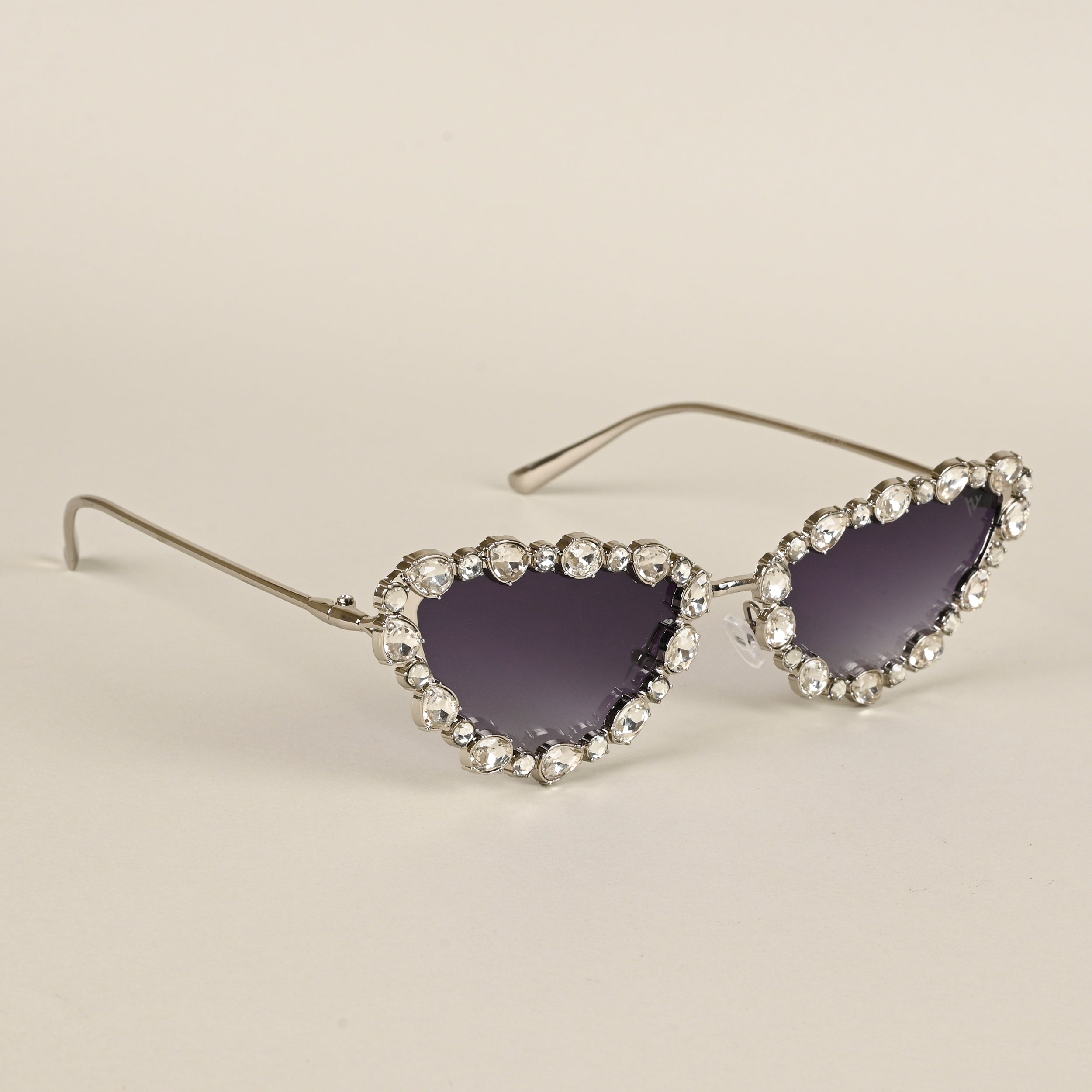 Voyage Grey & Clear Cateye Sunglasses for Women (3562MG4129)