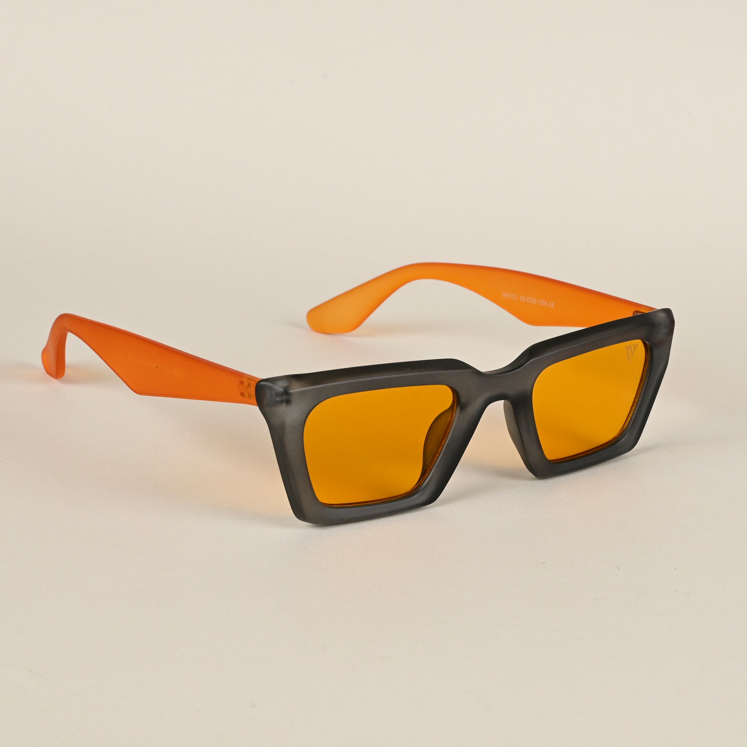 Voyage Orange Wayfarer Sunglasses for Men & Women (86632MG4123)