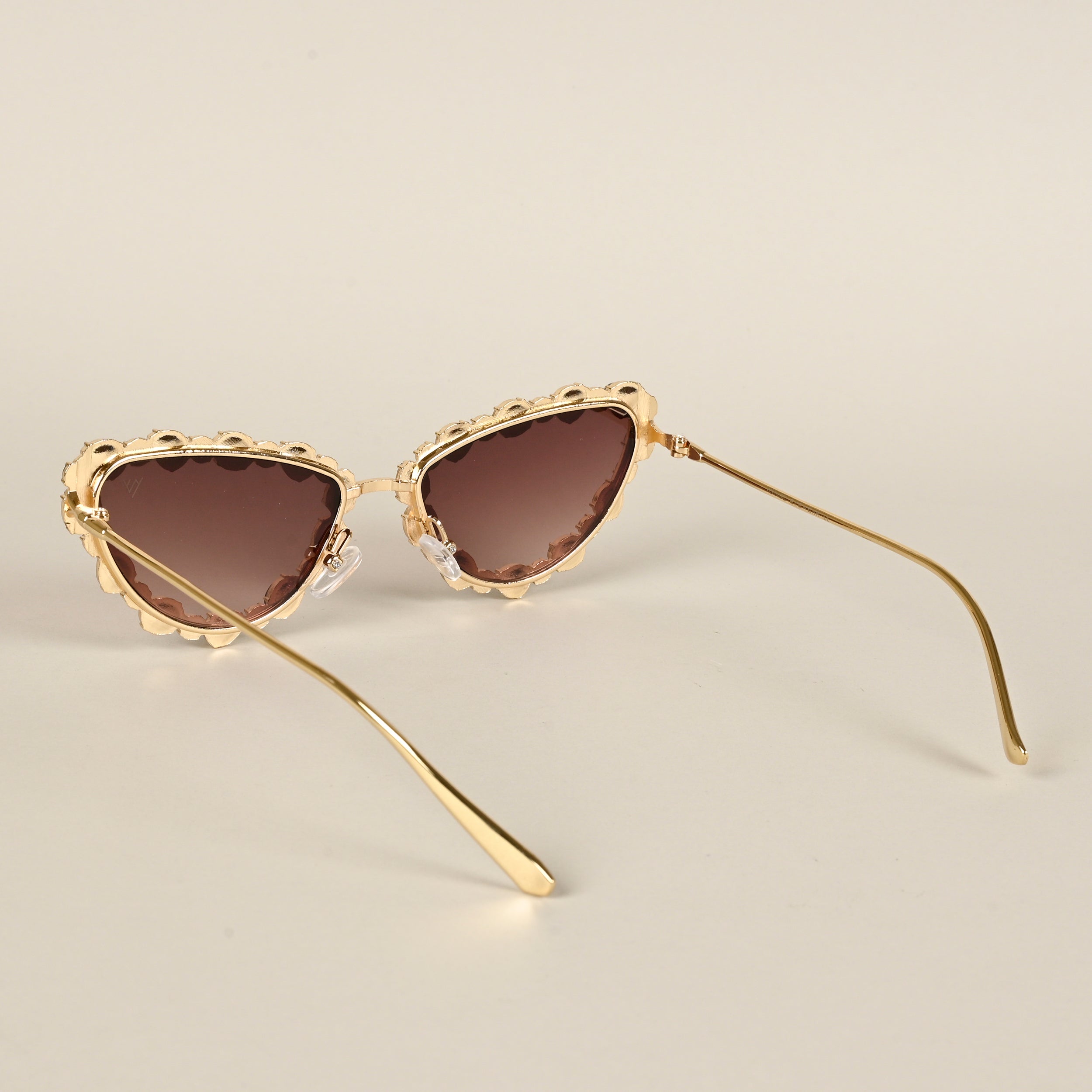 Voyage Brown Cateye Sunglasses for Women (3562MG4128)