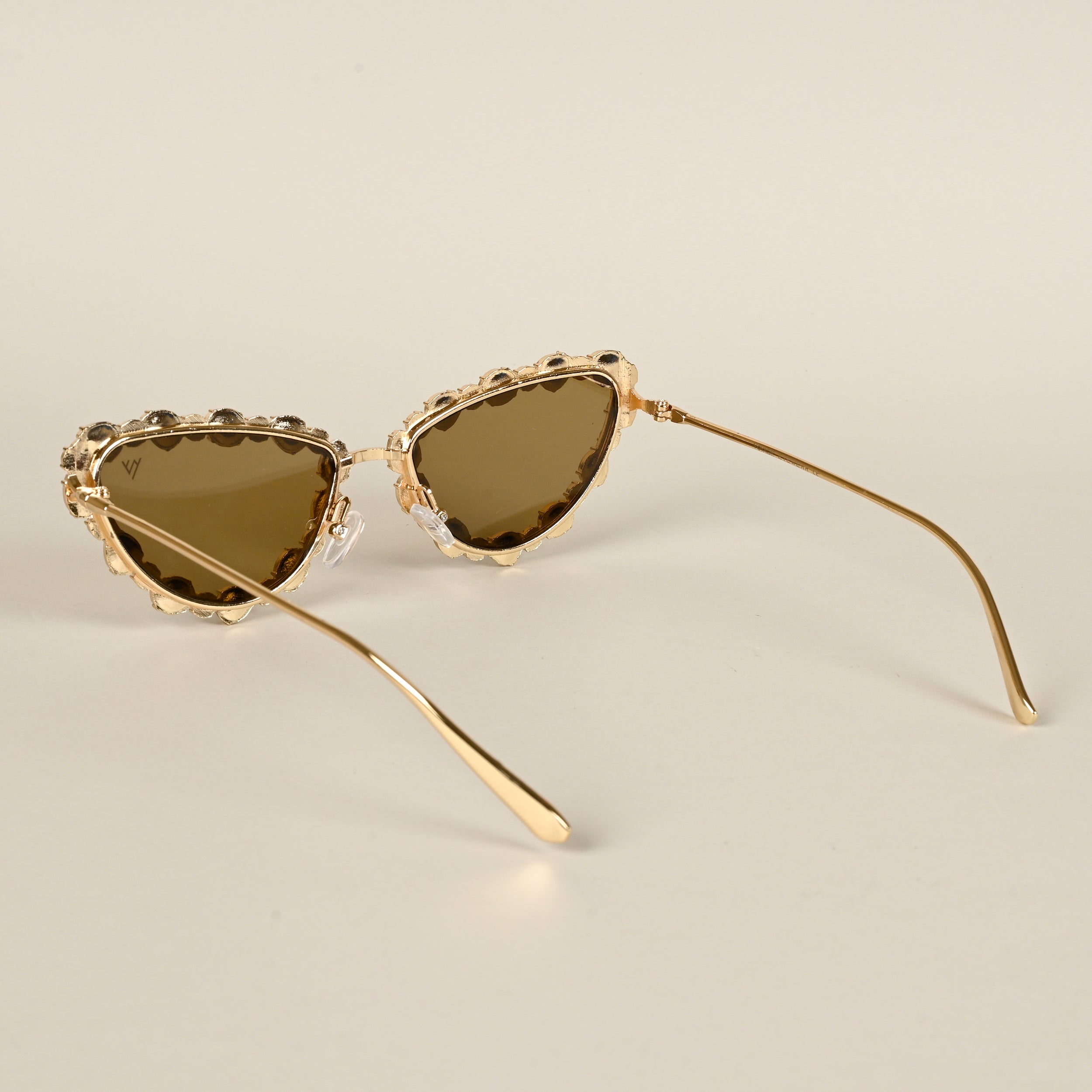 Voyage Brown Cateye Sunglasses for Women (3562MG4130)