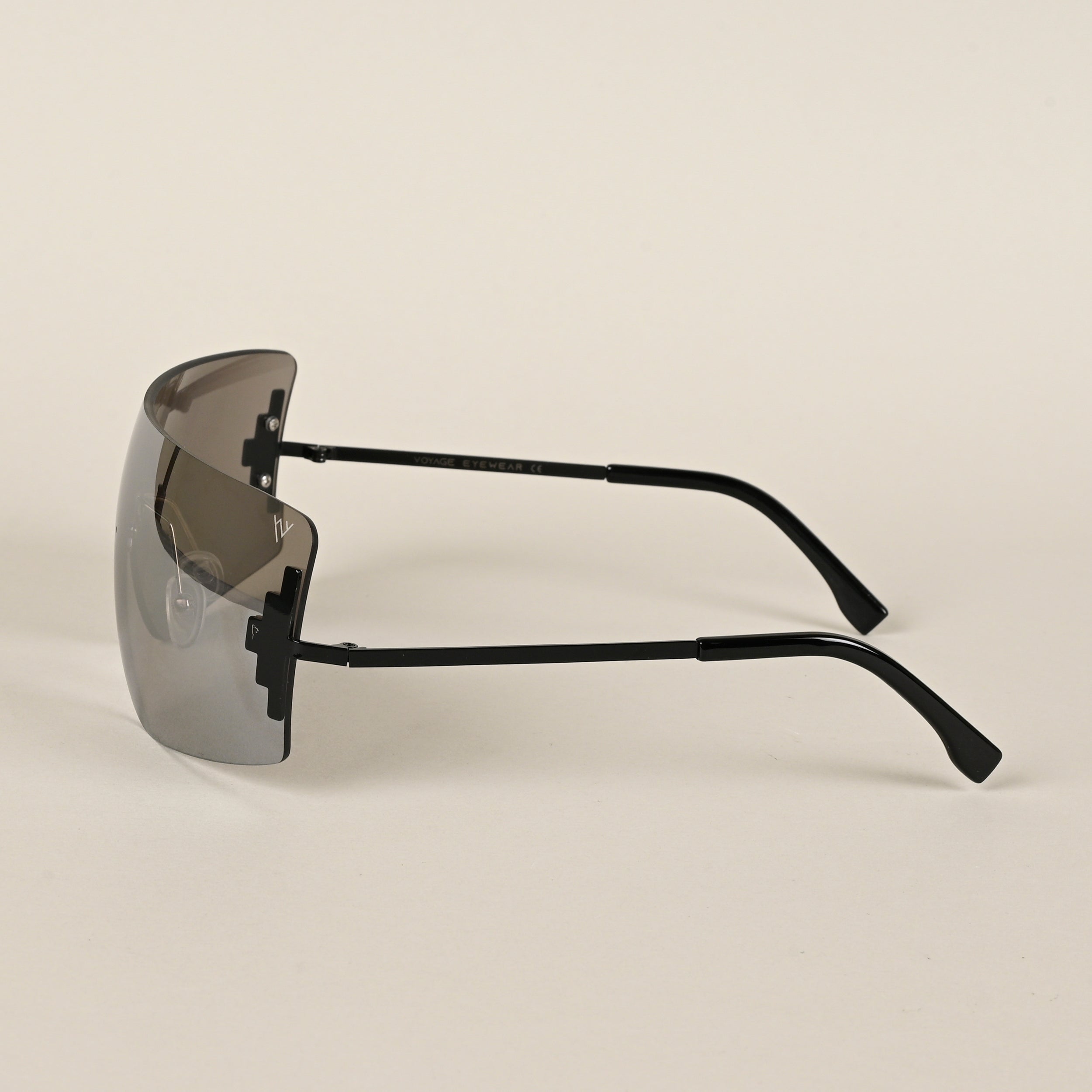 Voyage Silver Wrap Around Sunglasses for Men & Women (3568MG4119)