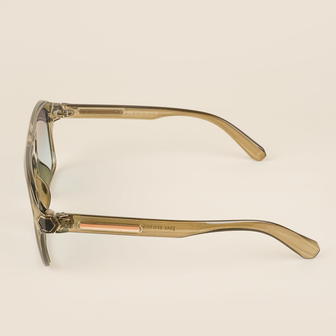 Voyage Violet, Blue & Clear Wayfarer Sunglasses for Men & Women - MG4101