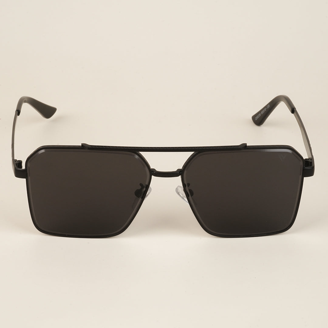 Voyage Black Wayfarer Sunglasses for Men & Women - MG4167