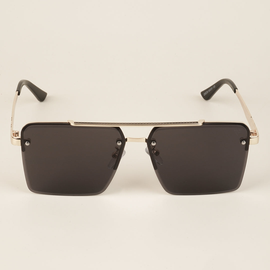 Voyage Black Wayfarer Sunglasses for Men & Women (58238MG4159)