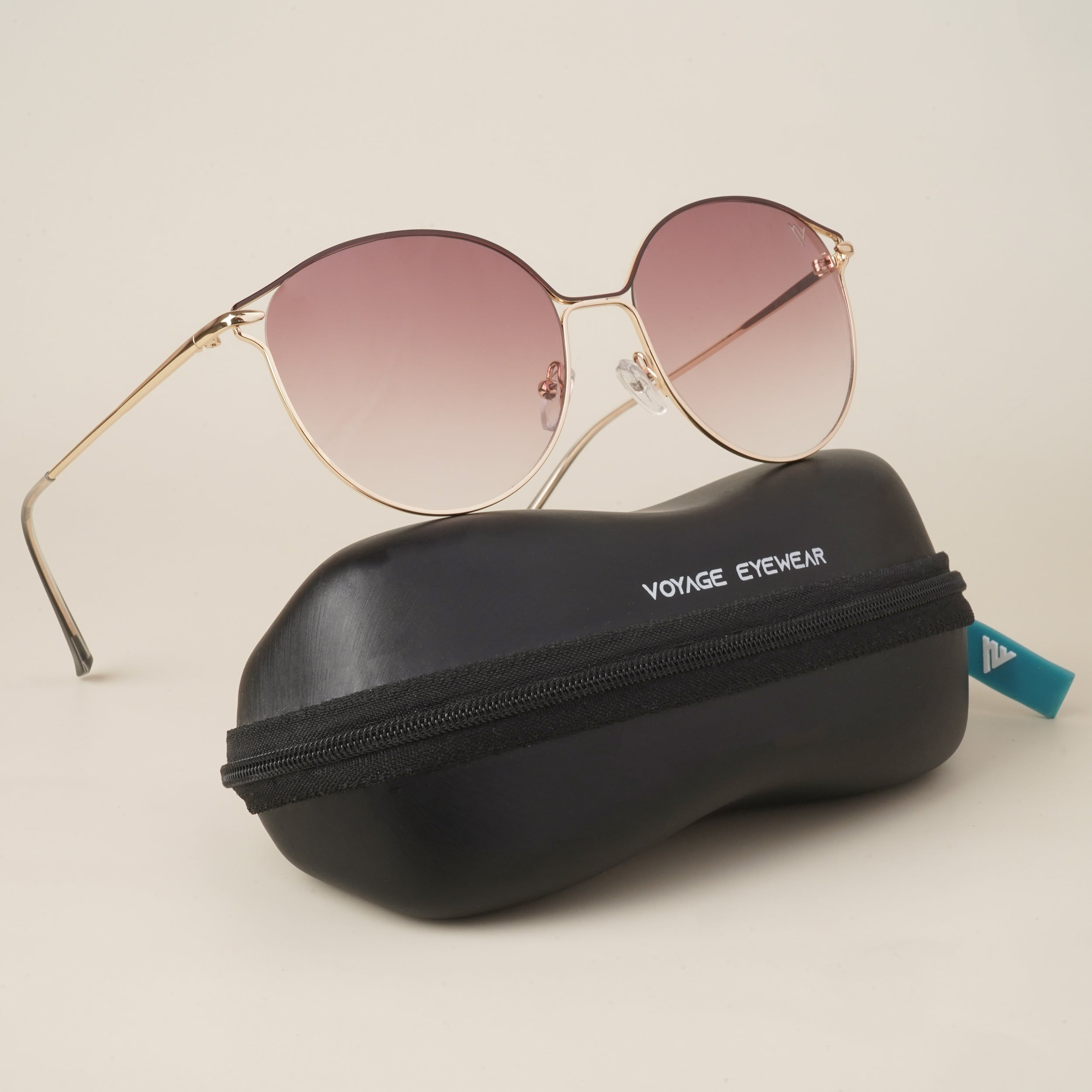 Voyage Red Over Size Sunglasses - MG3230
