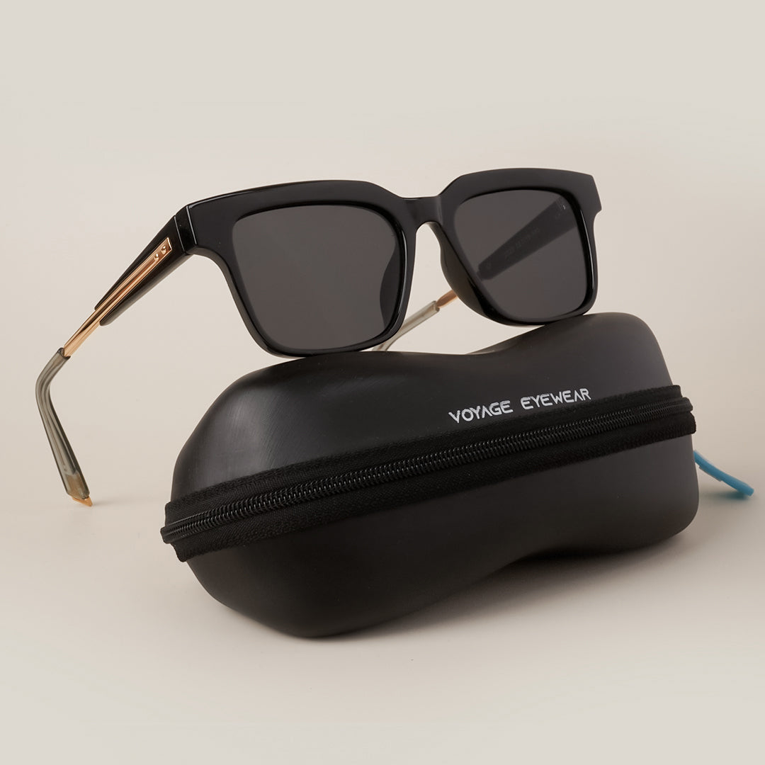 Voyage Black Wayfarer Sunglasses MG3564