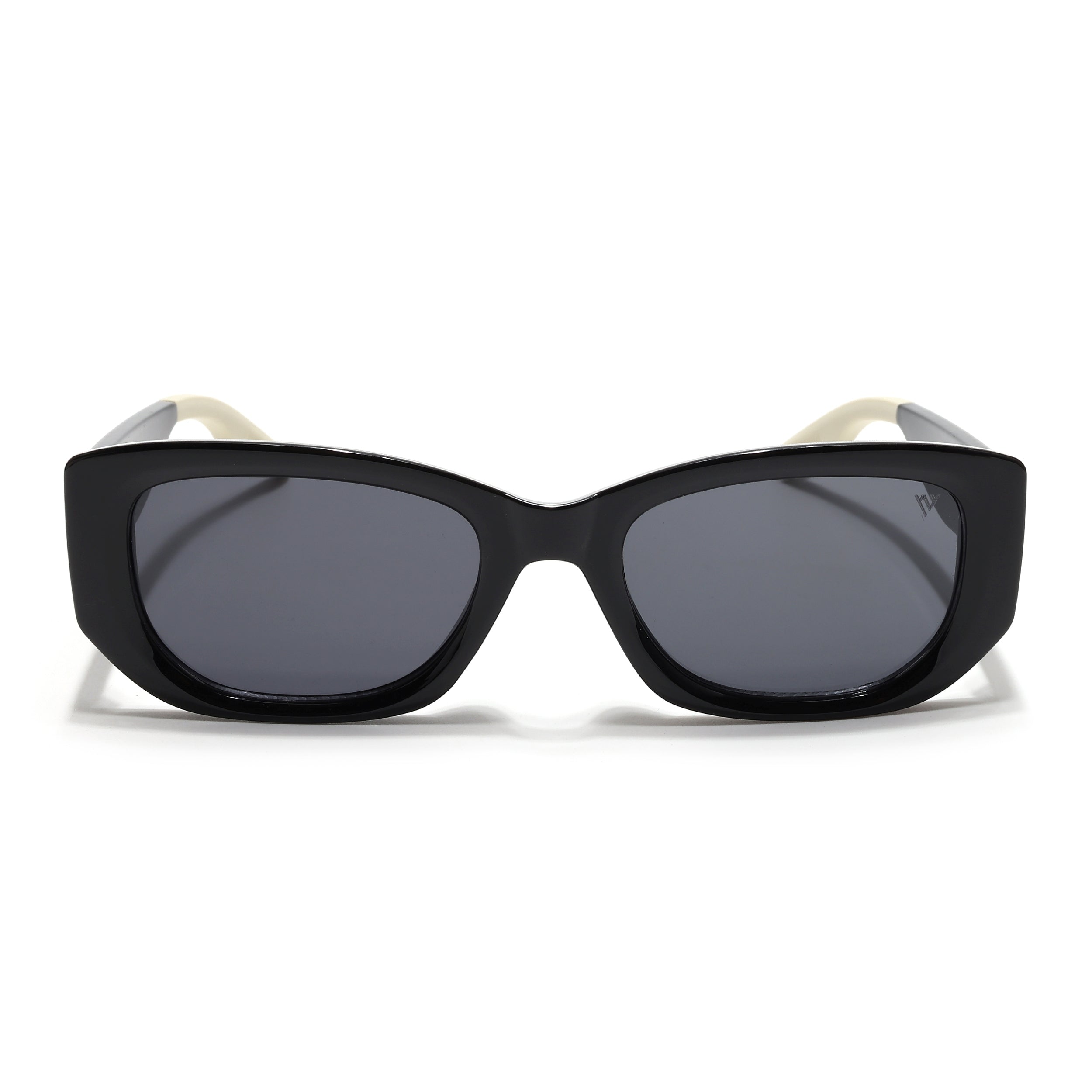 Cosmos | Black Rectangle Sunglasses | Black Lens - MG6569