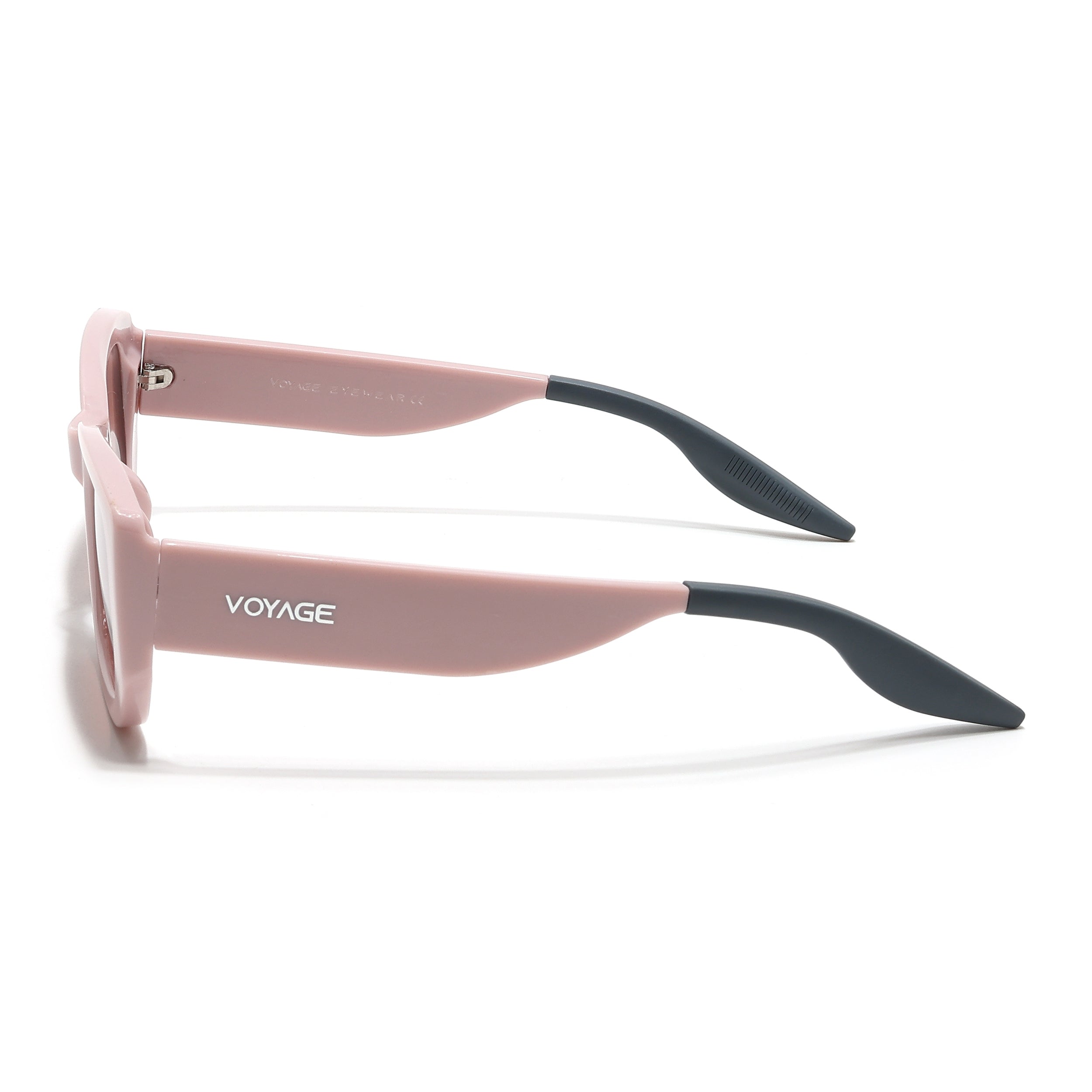 Cosmos | Pink Rectangle Sunglasses | Light Brown Lens - MG6570