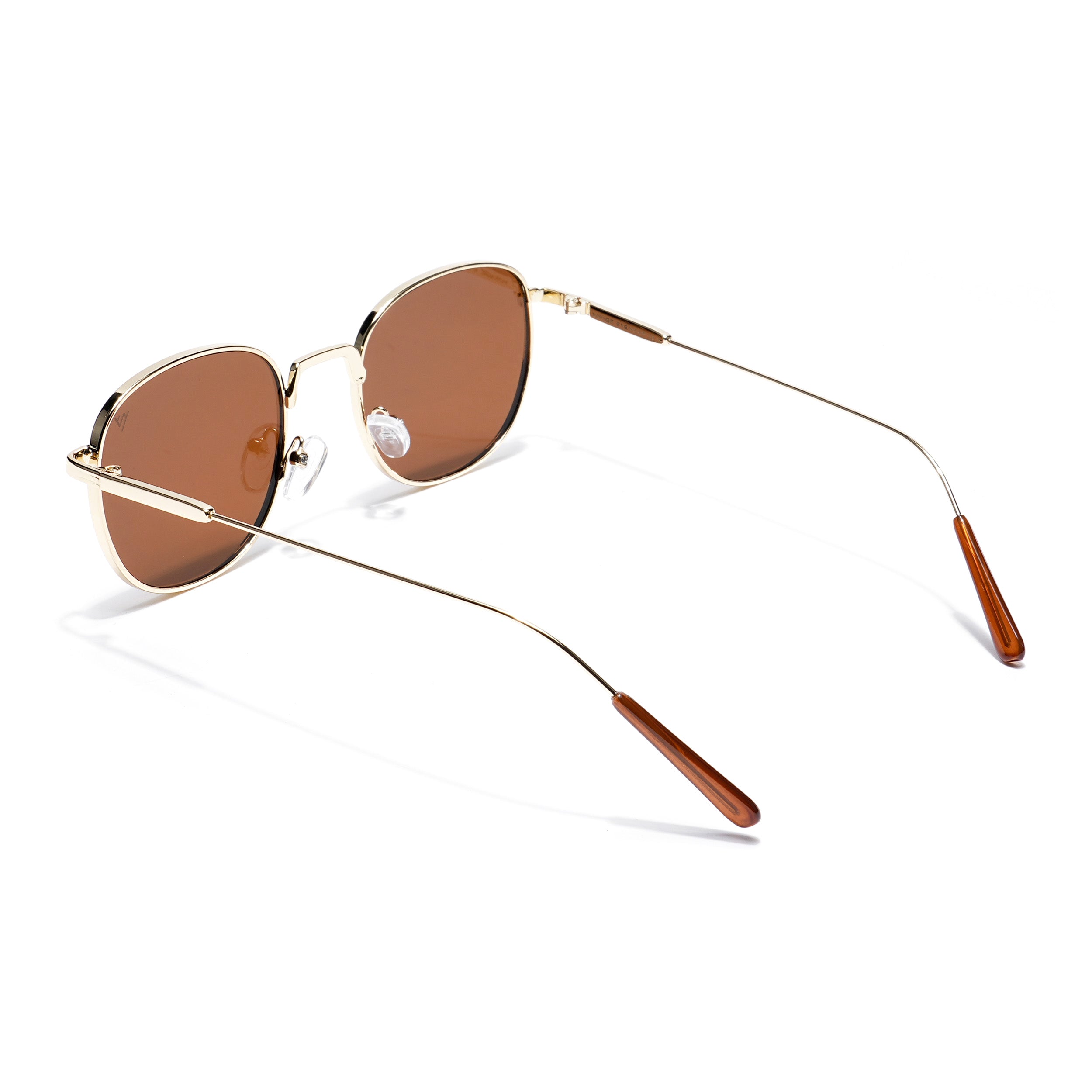 The OG | Brown-Gold Round Sunglasses MG2974