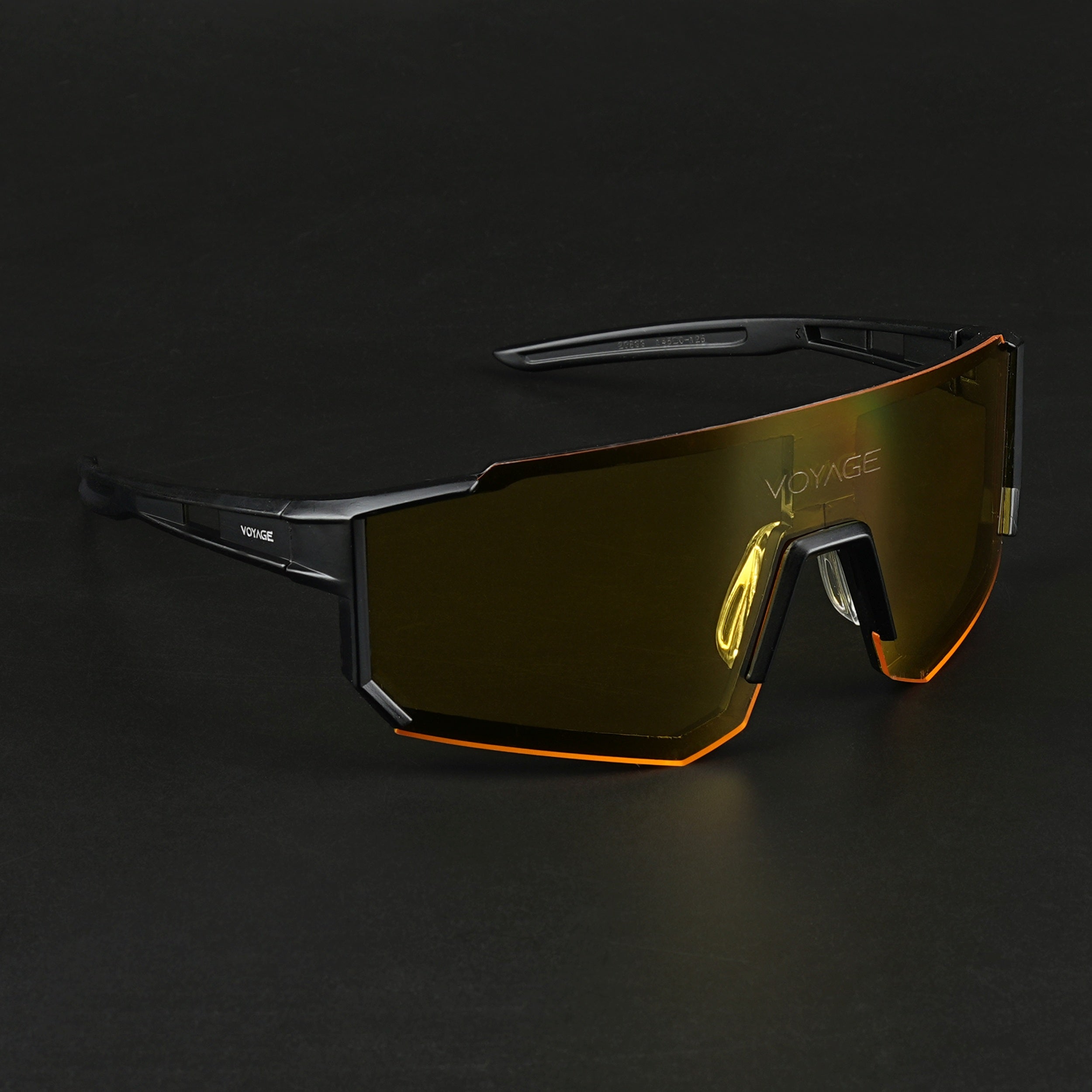 Drift Sunglasses (Yellow Lens | Black Frame - MG5618)