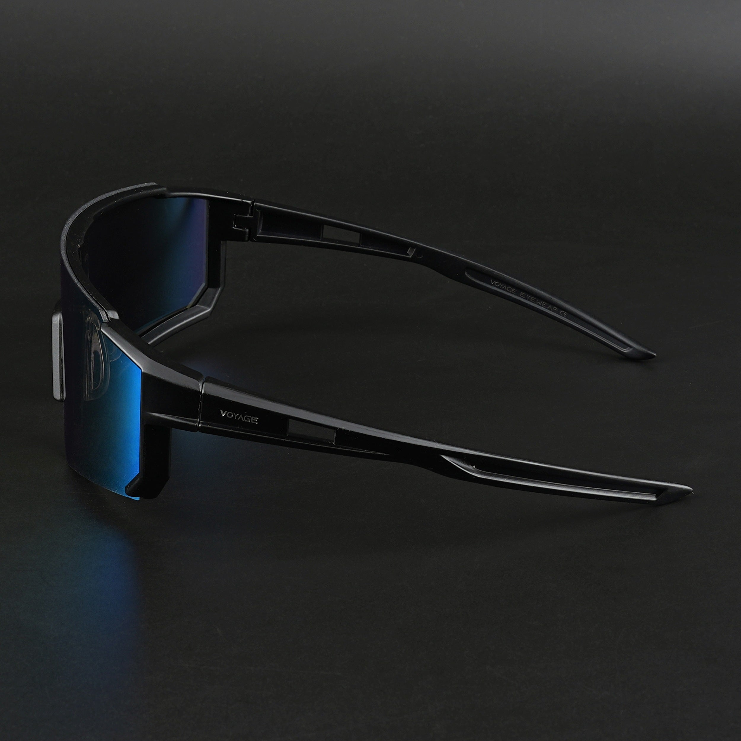 Drift Sunglasses (Multicolor Lens | Black Frame - MG5621)