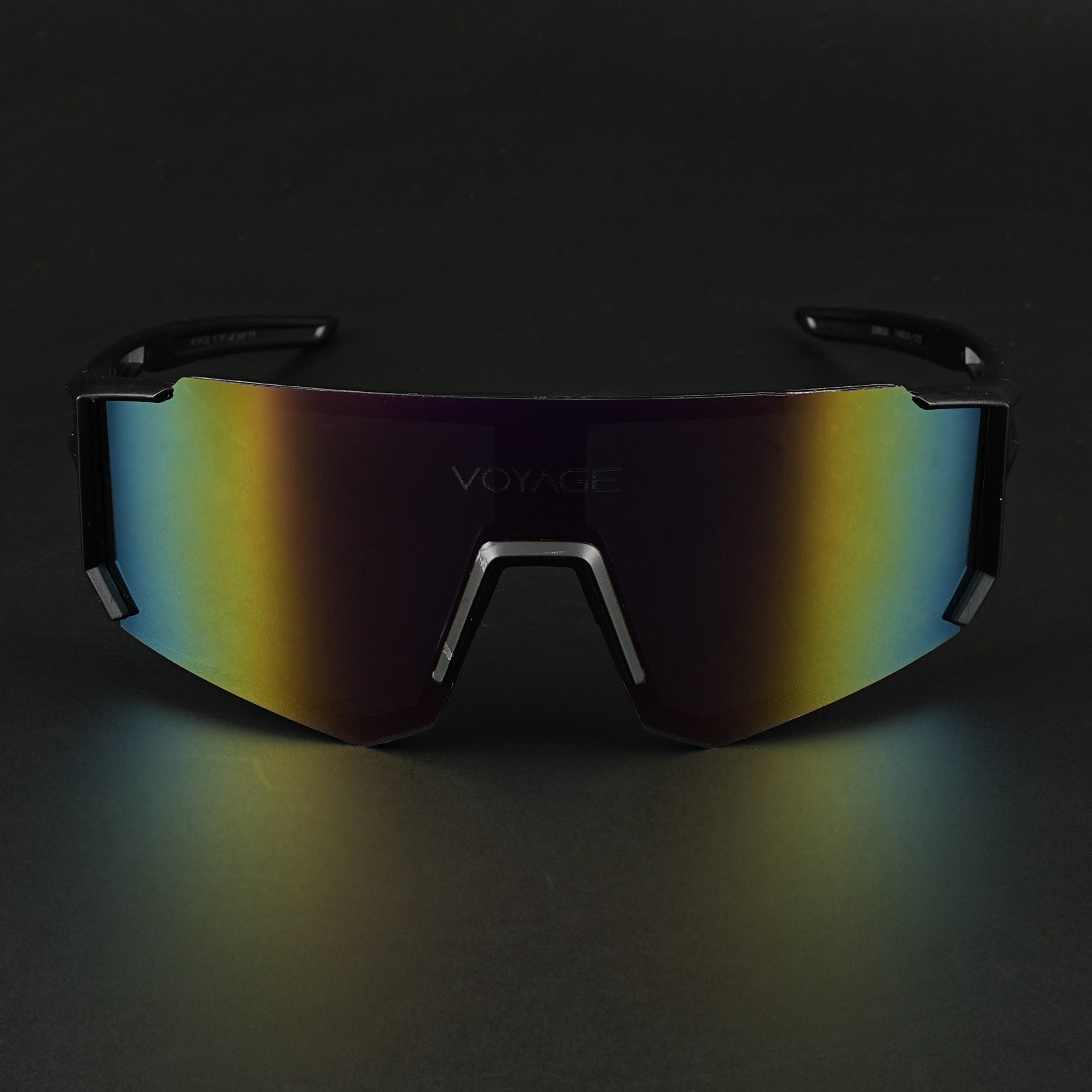 Drift Sunglasses (Multicolor Lens | Black Frame - MG5625)