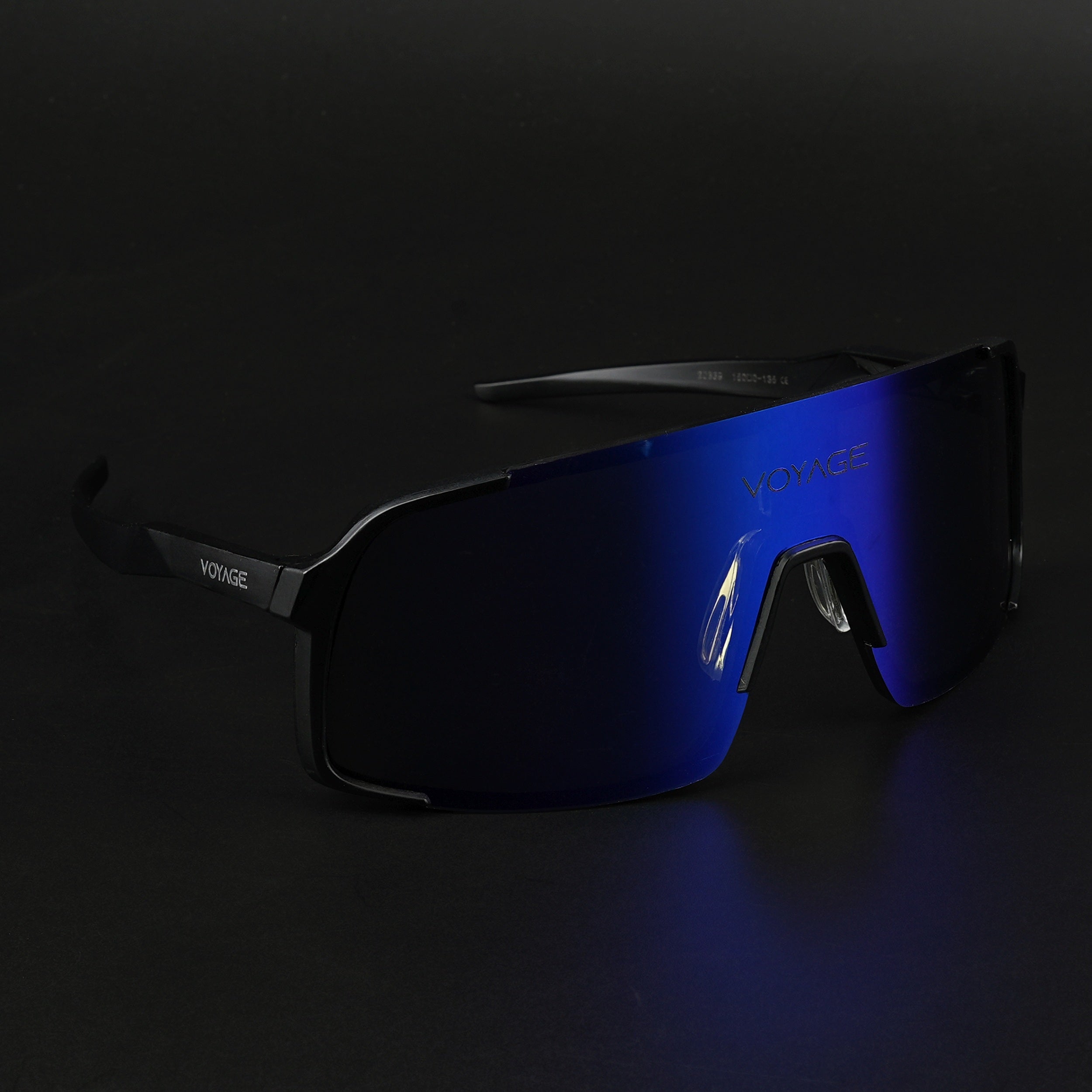 Drift Sunglasses (Blue Lens | Black Frame - MG5627)