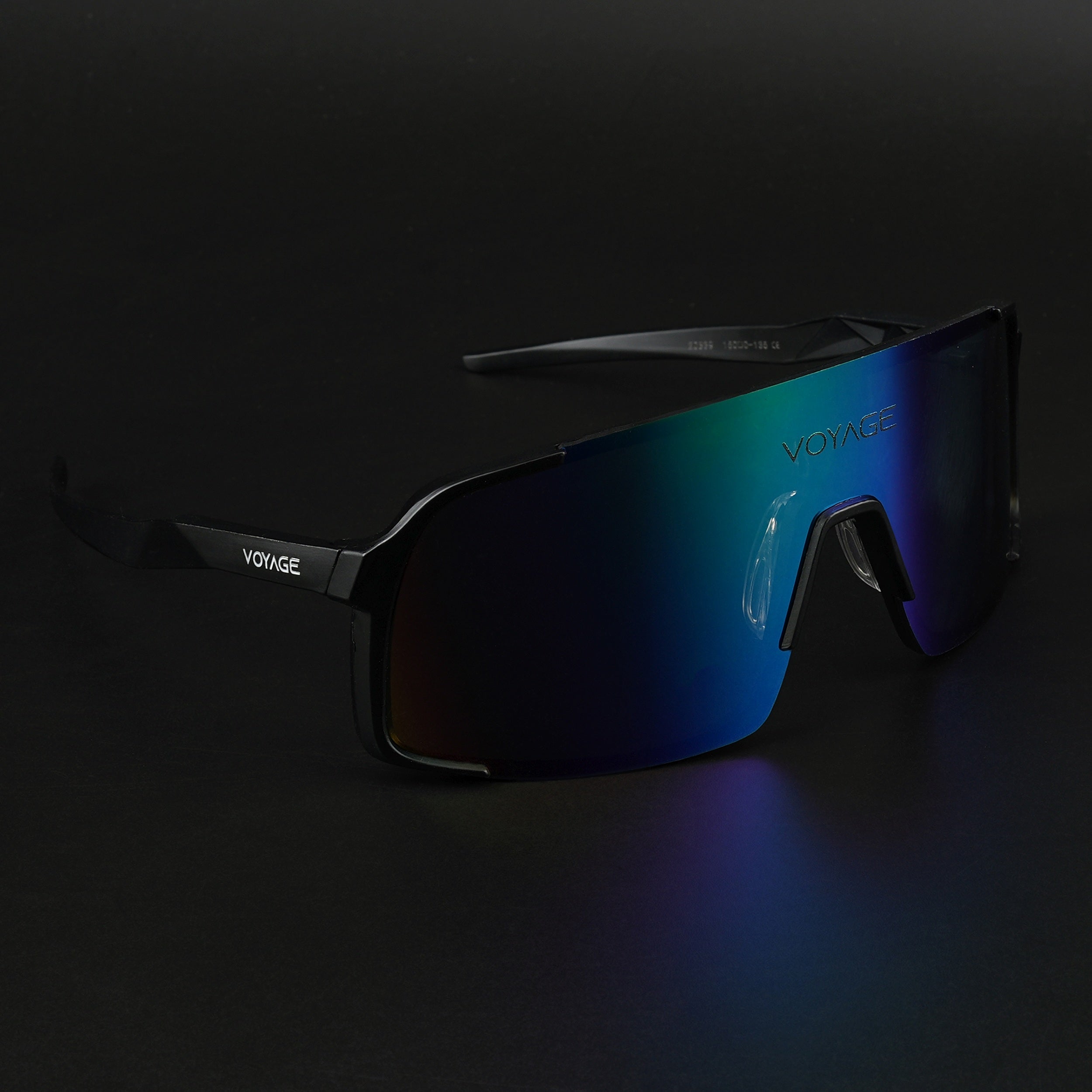 Drift Sunglasses (Multicolor Lens | Black Frame - MG5631)