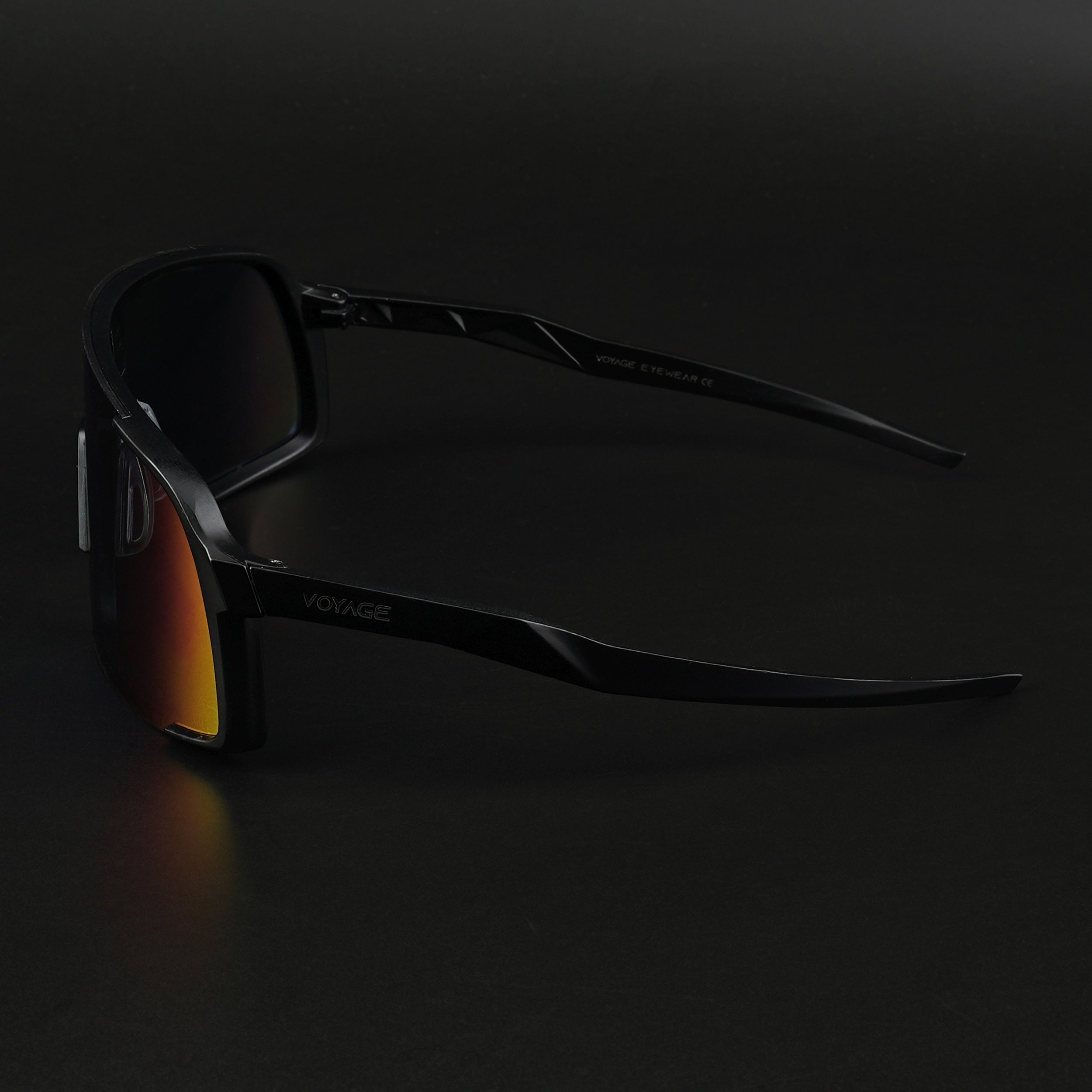 Drift Sunglasses (Multicolor Lens | Black Frame - MG5631)