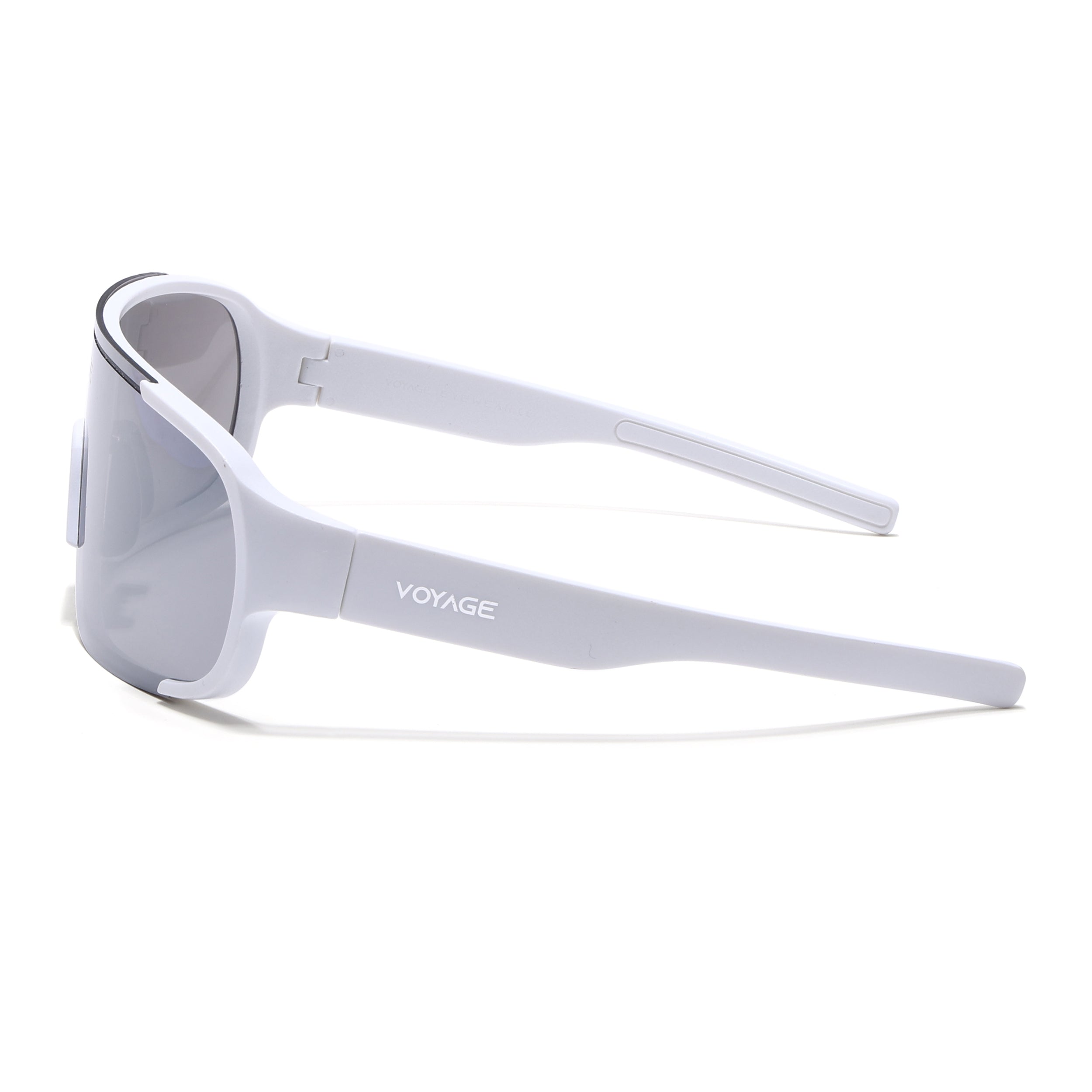 Drift Sunglasses (Grey Lens | White Frame - MG5514)