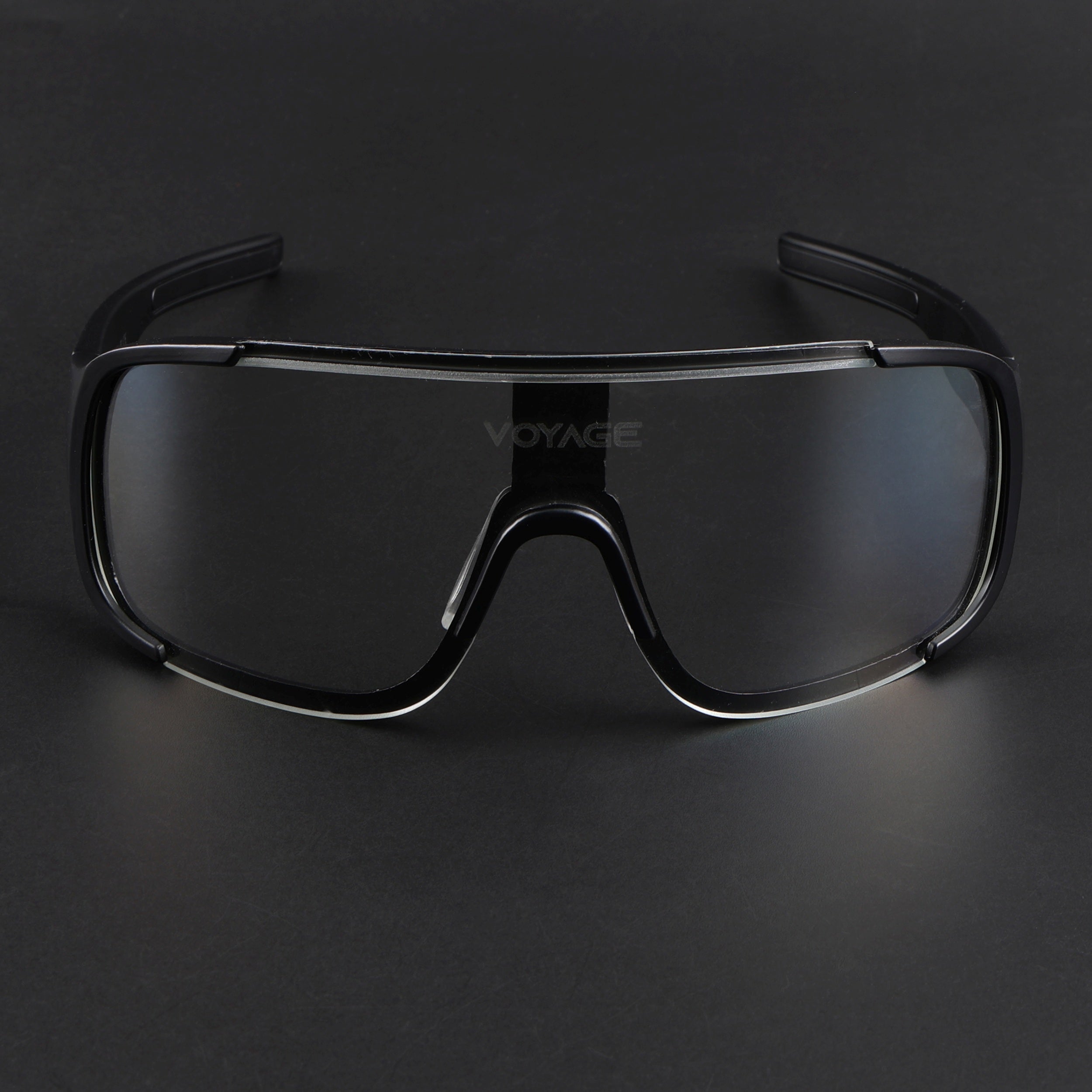 Drift Sunglasses (Clear Lens | Black Frame - MG5515)