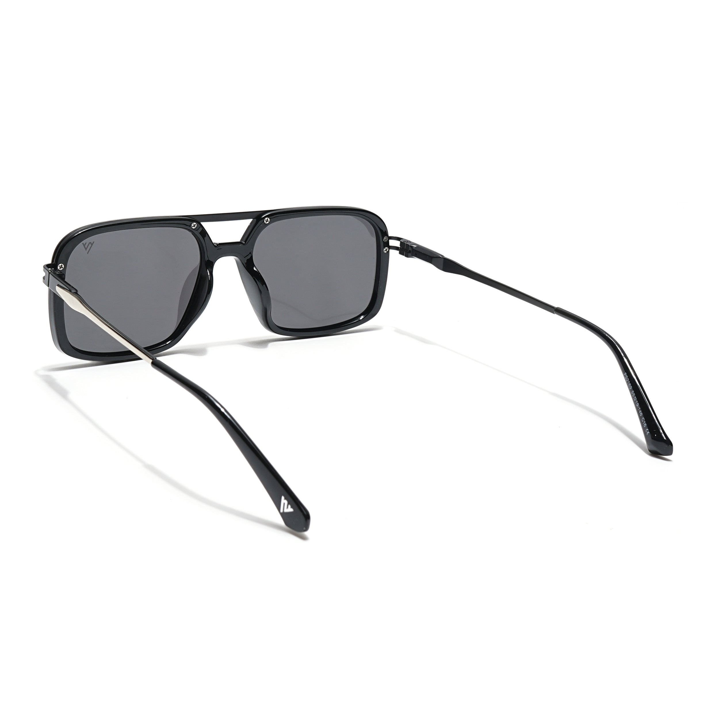 Voyage Select Wayfarer Sunglasses (Black Lens | Shine Black Frame - SLPMG6298)