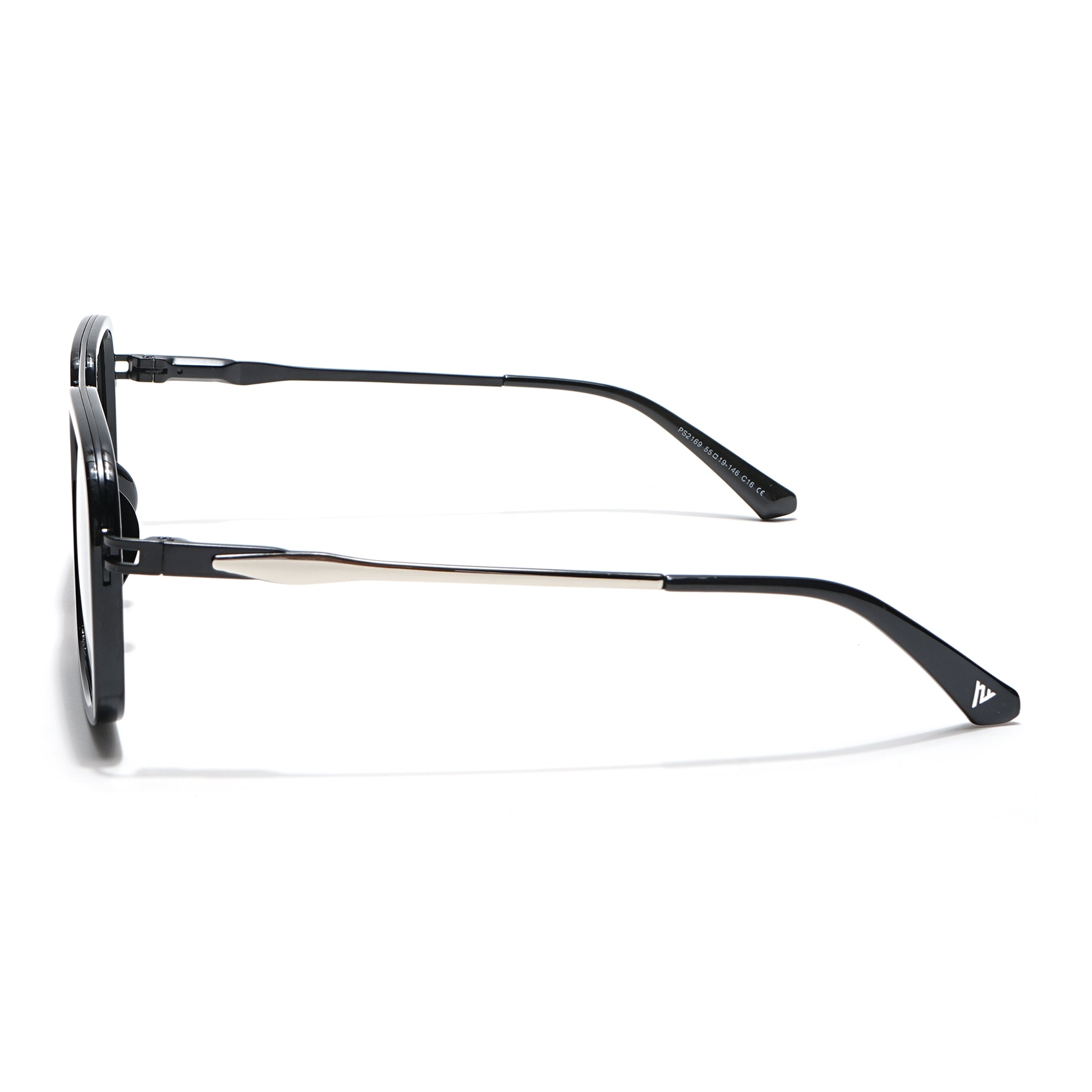 Voyage Select Wayfarer Sunglasses (Black Lens | Shine Black Frame - SLPMG6298)