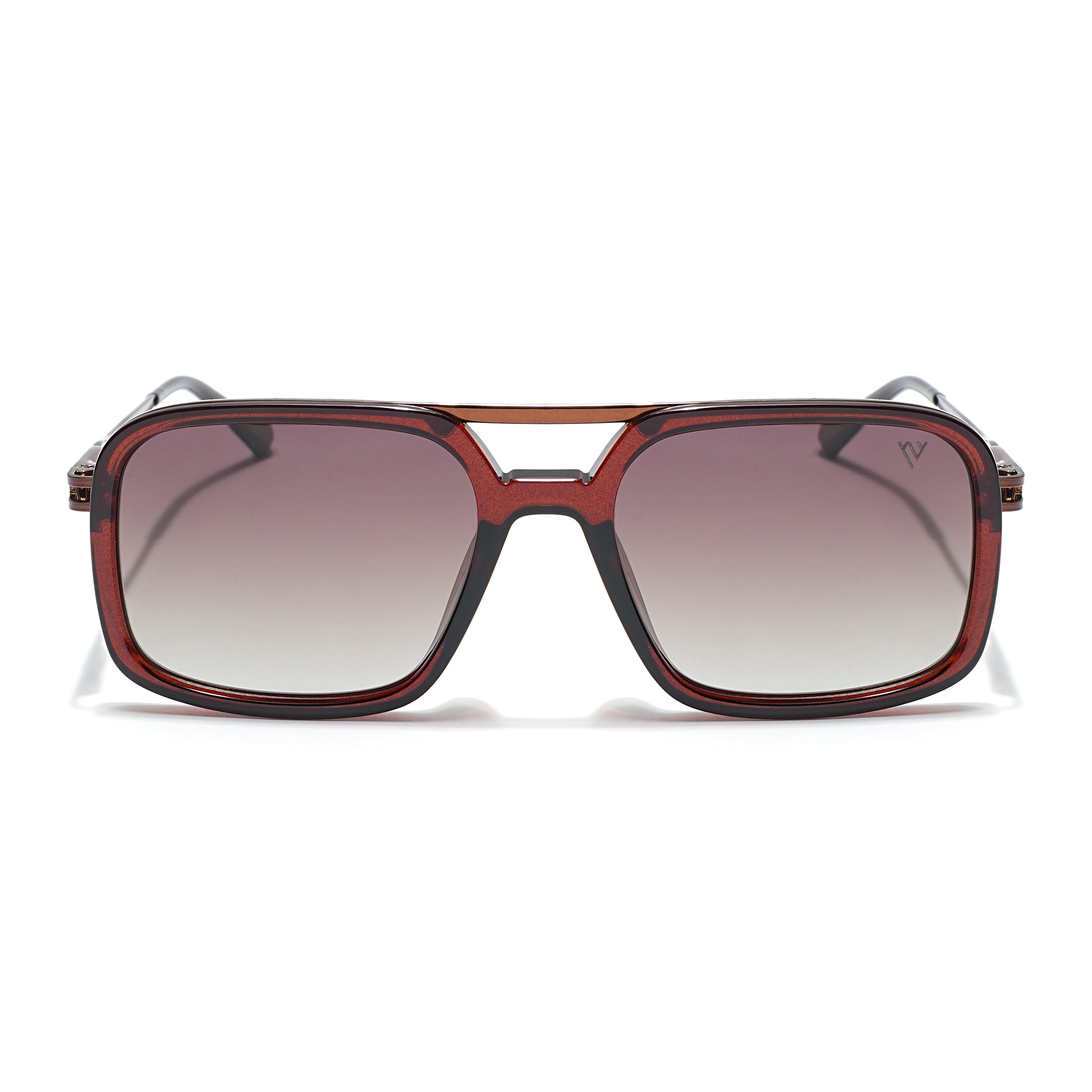Voyage Select Wayfarer Sunglasses (Brown & Clear Lens | Brown Frame - SLPMG6300)