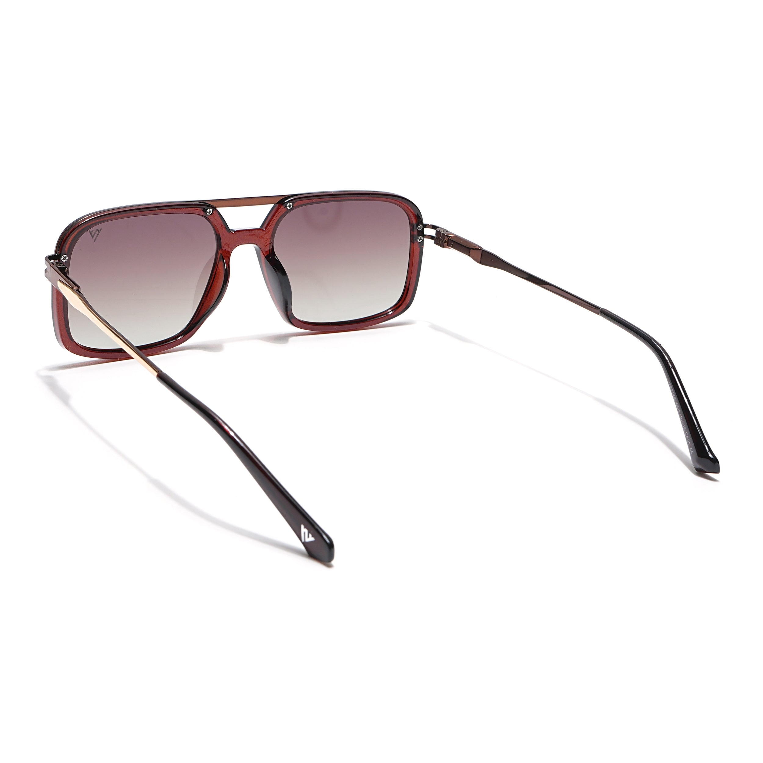 Voyage Select Wayfarer Sunglasses (Brown & Clear Lens | Brown Frame - SLPMG6300)