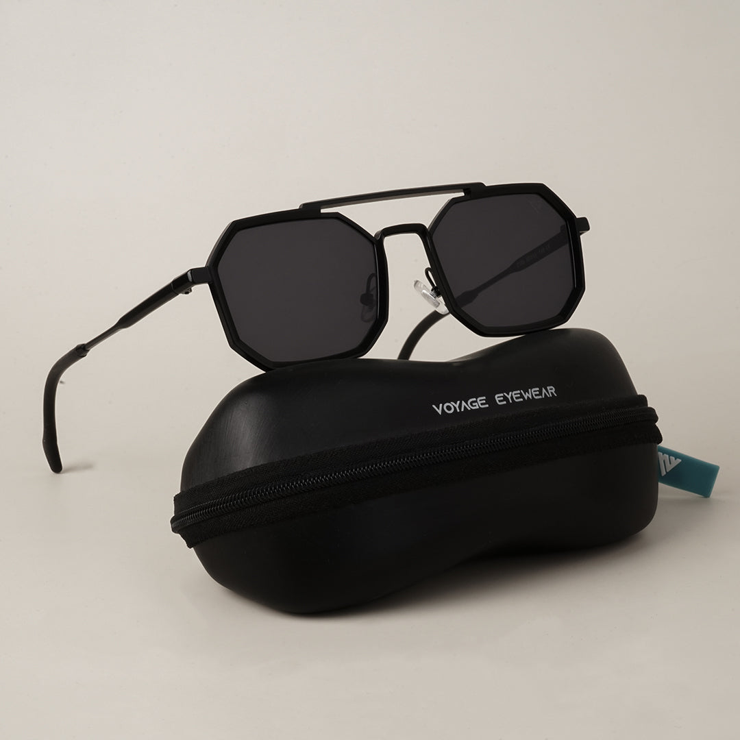 Voyage Wayfarer Black Sunglasses - MG3620