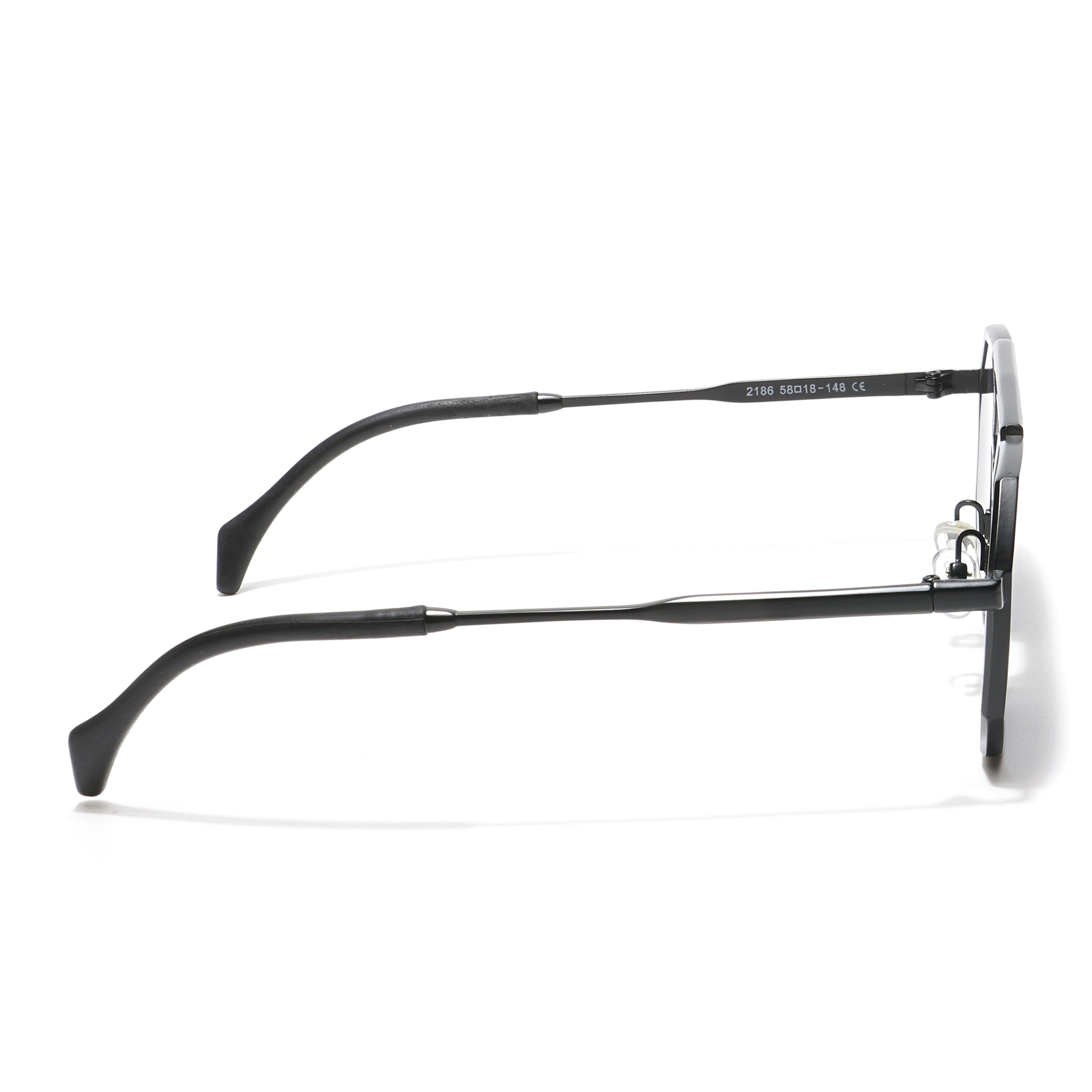 Stratos | Retro Square Black Sunglasses MG3620