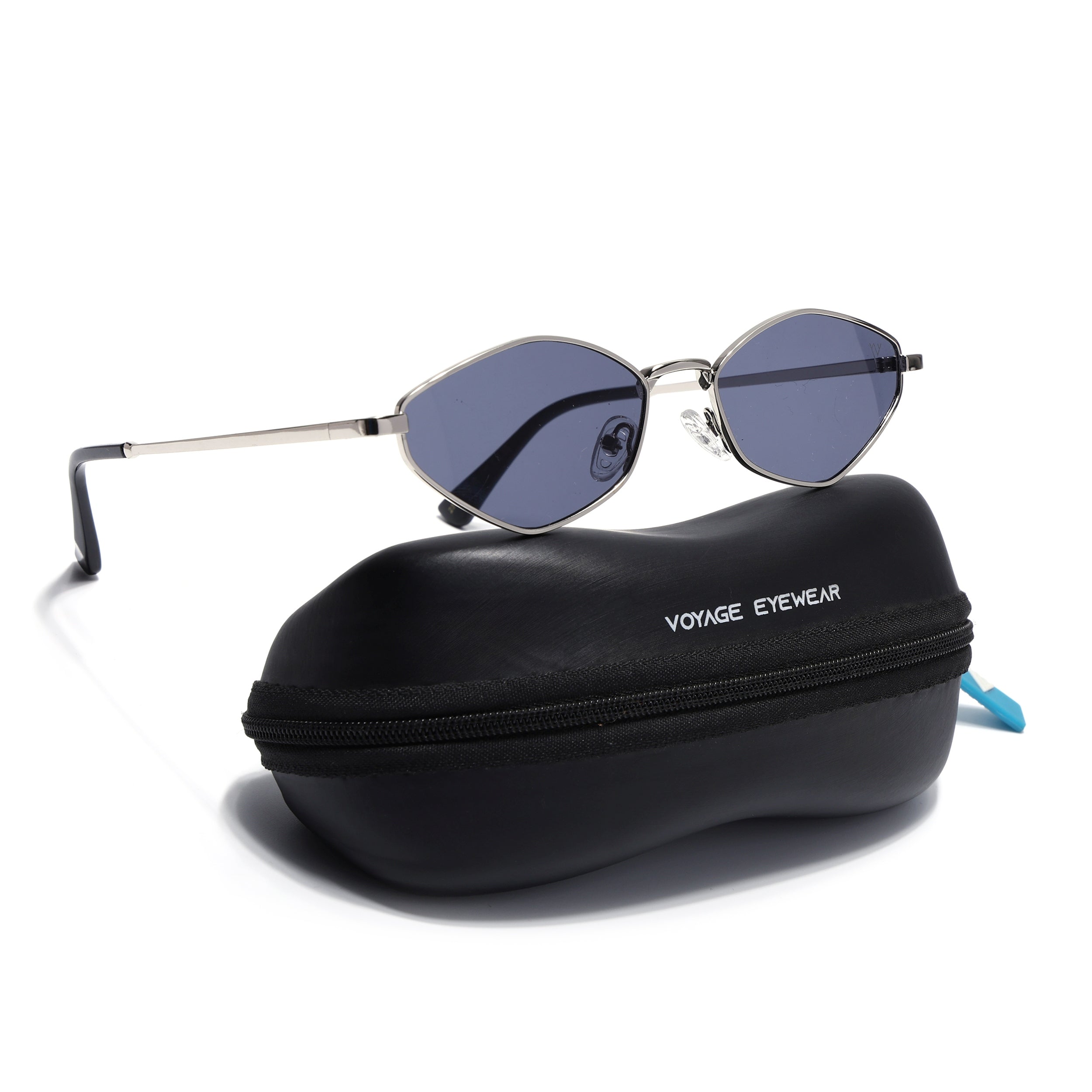 Vanta | Silver Oval Sunglasses | MG7133