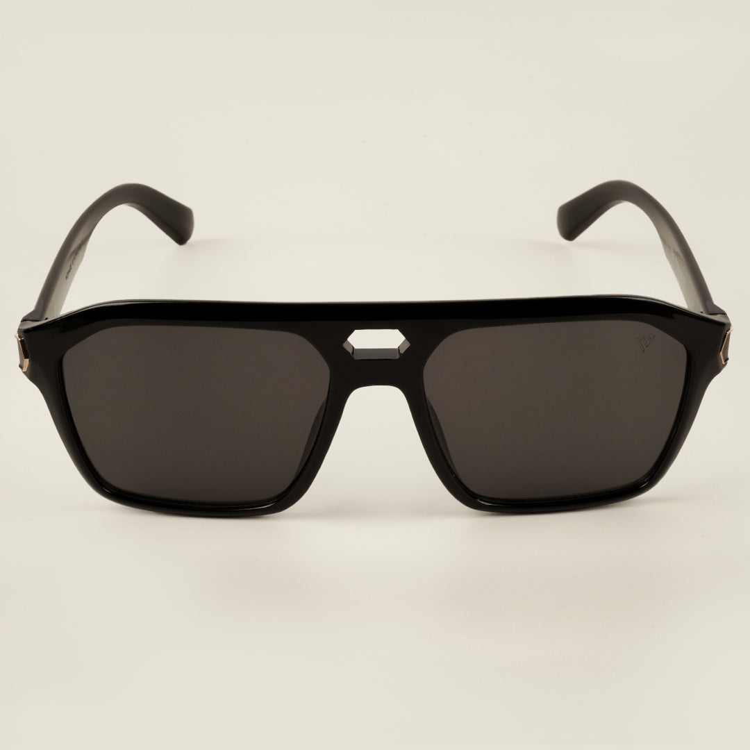 Voyage Black Wayfarer Sunglasses for Men & Women (2343MG4098)