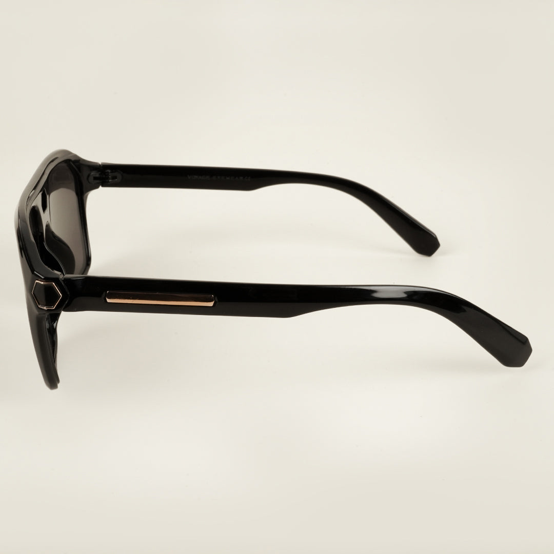 Voyage Black Wayfarer Sunglasses for Men & Women (2343MG4098)