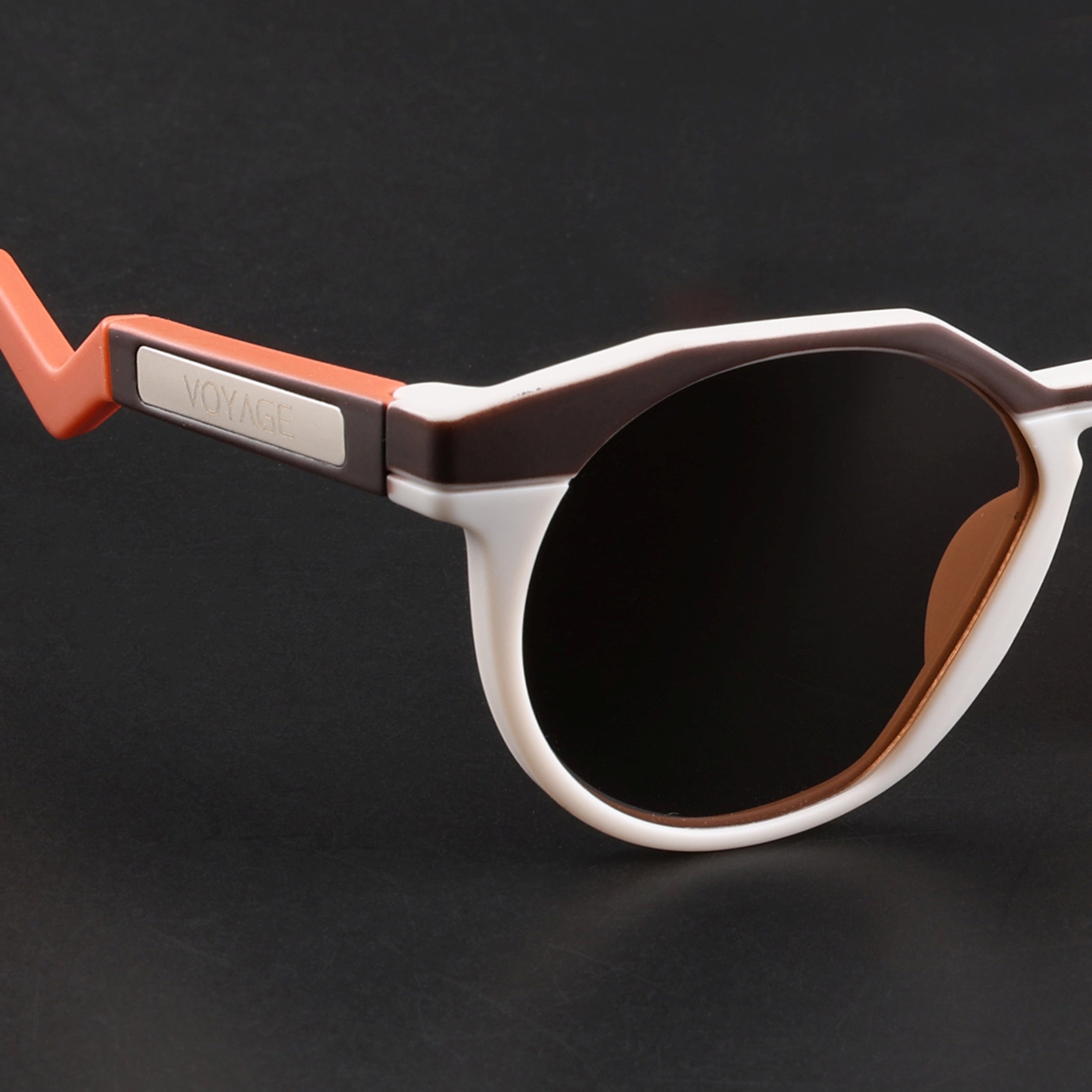 Radar | Classic Brown & Cream Polarized Sunglasses | Brown Lens - PMG6568