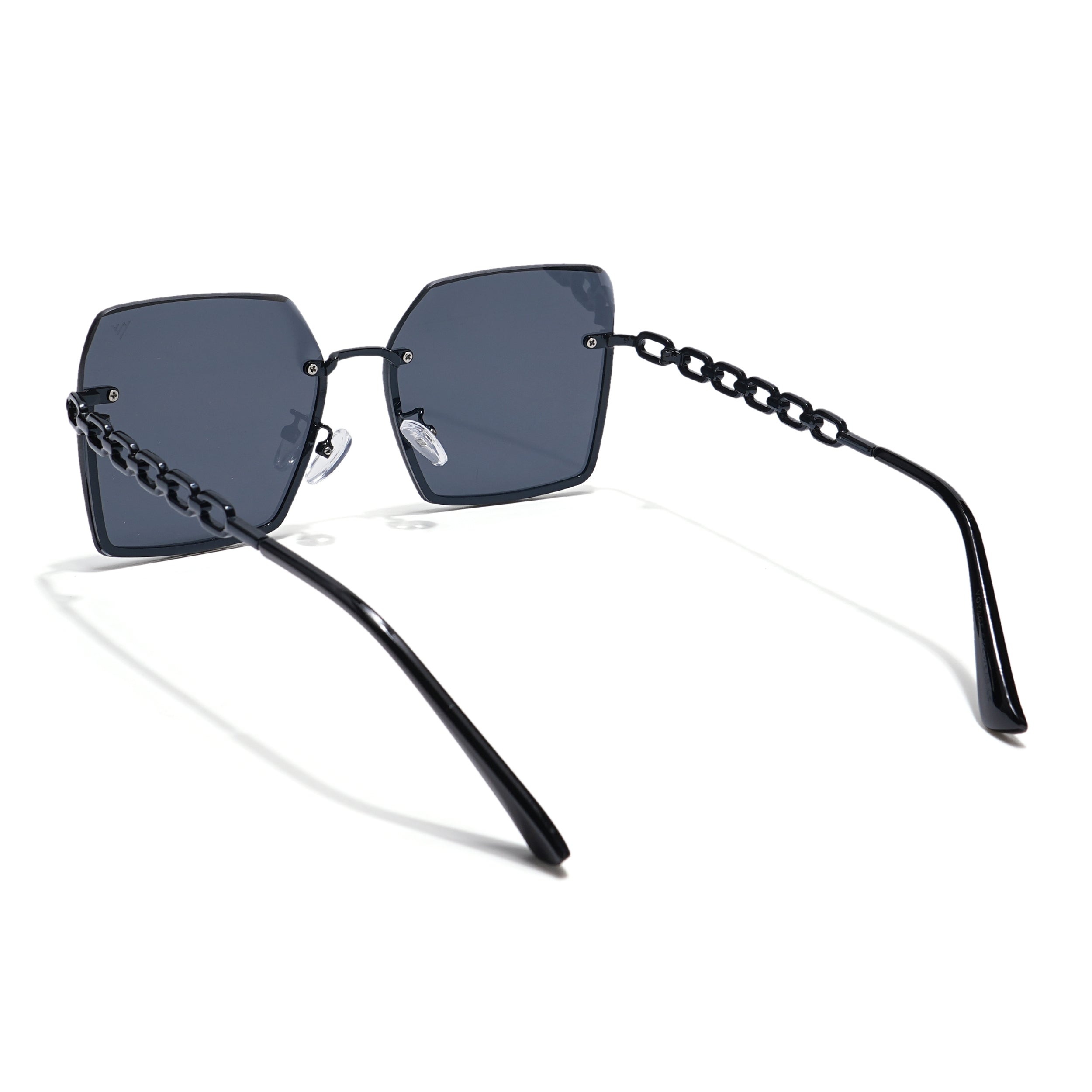 Over Size Sunglasses (Black Lens | Black Frame - MG5793)