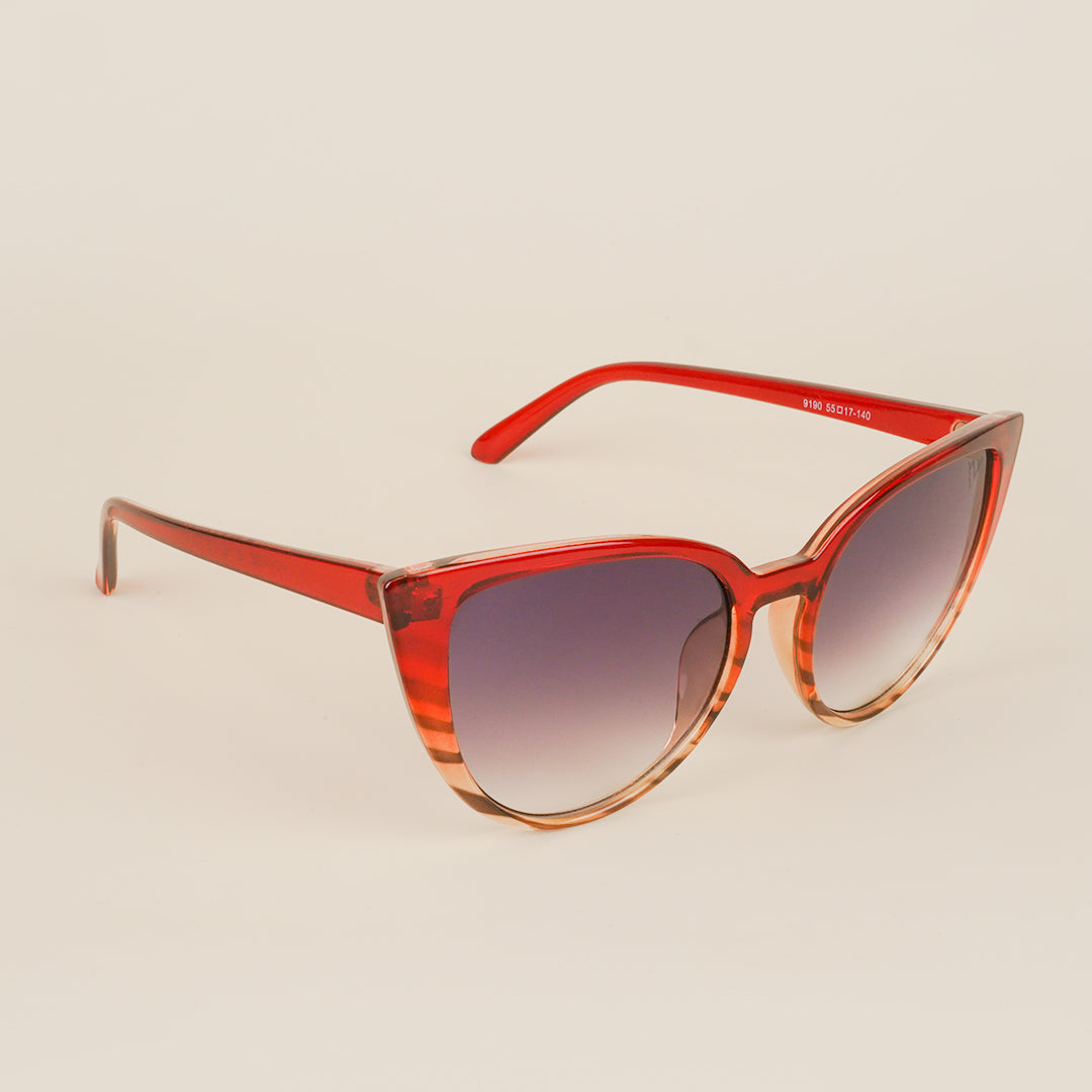 Voyage Violet & Clear Cateye Sunglasses for Women - MG4106