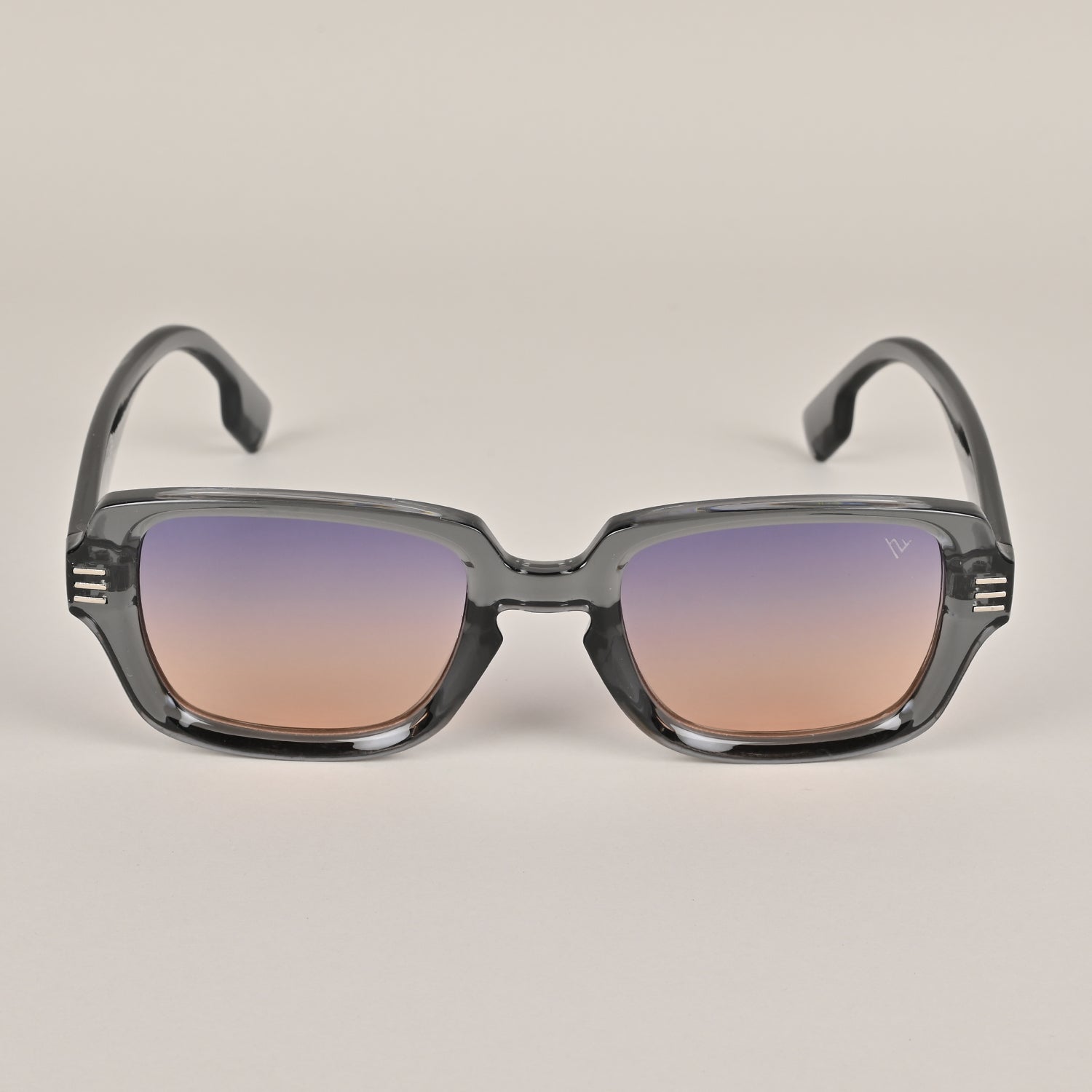 Voyage Grey & Brown Wayfarer Sunglasses MG3701