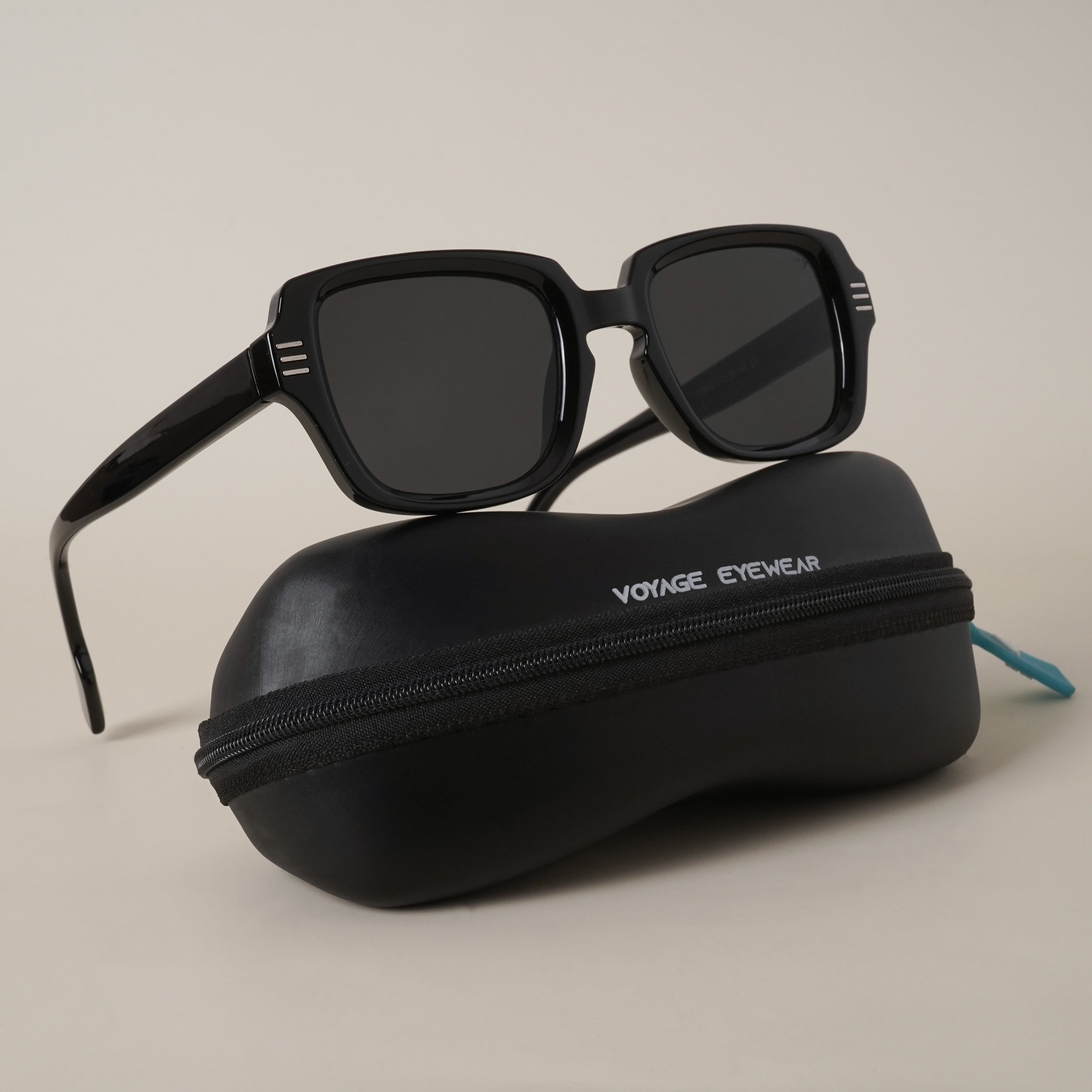 Voyage Black Wayfarer Sunglasses MG3728