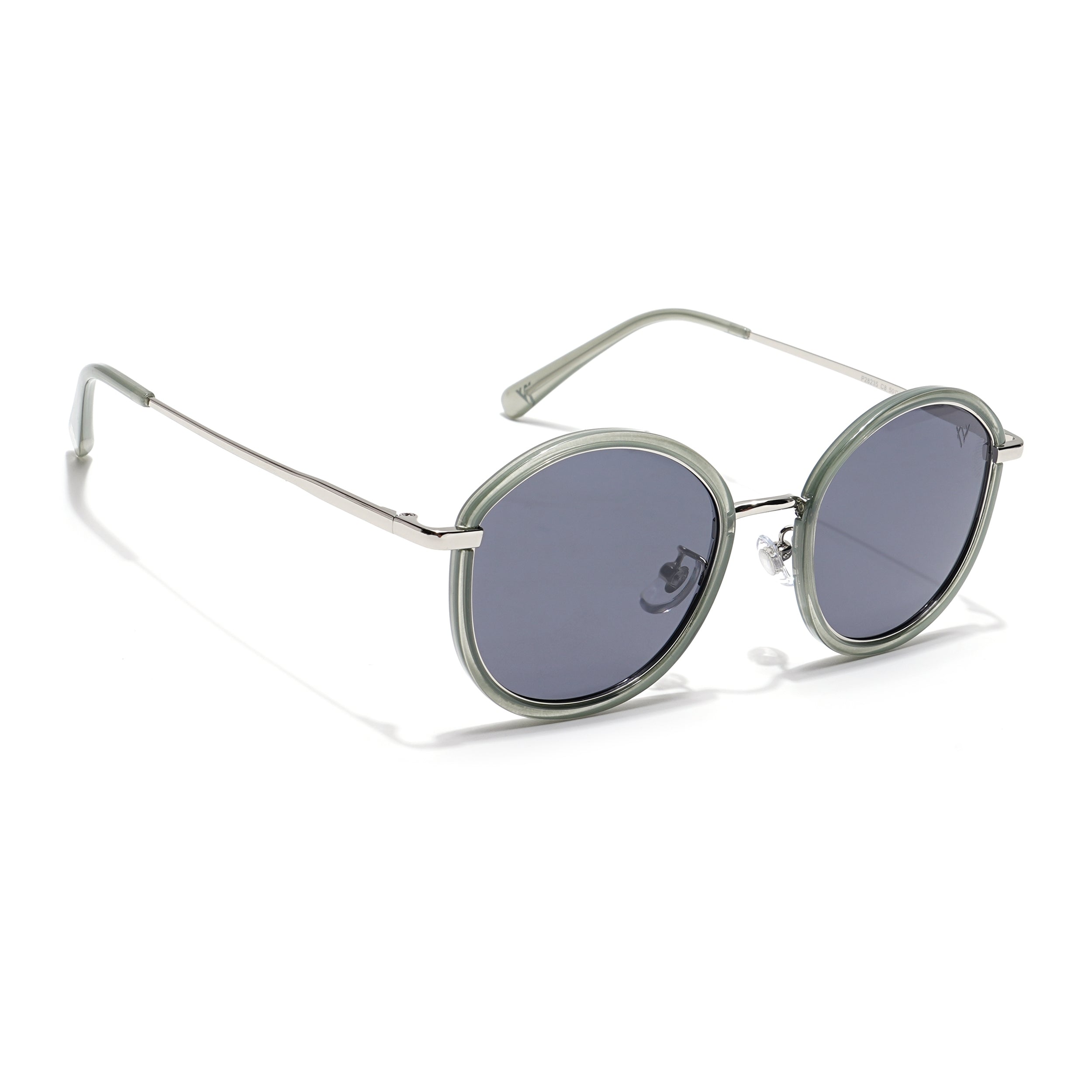 Voyage Select Round Sunglasses (Grey Lens | Olive Frame - SLPMG6215)