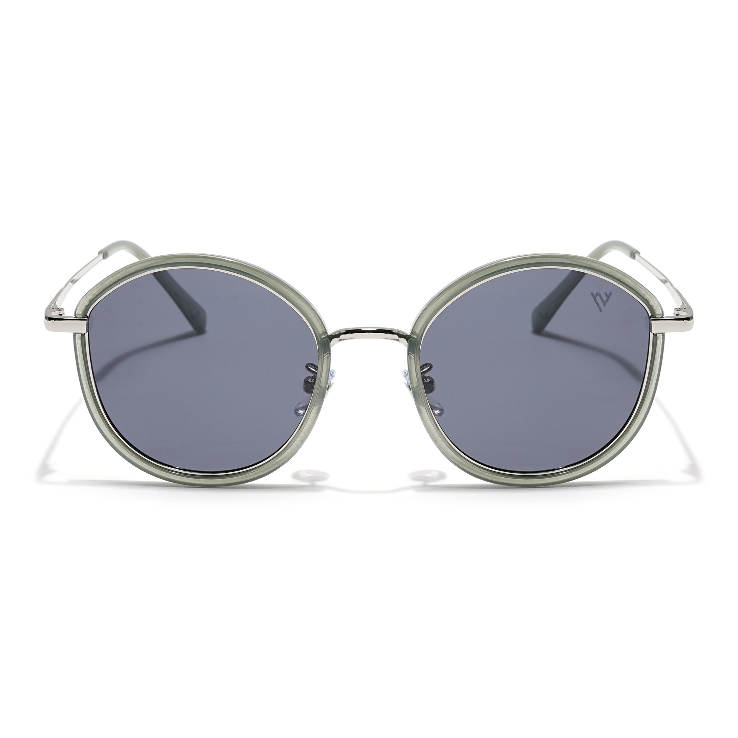 Voyage Select Round Sunglasses (Grey Lens | Olive Frame - SLPMG6215)