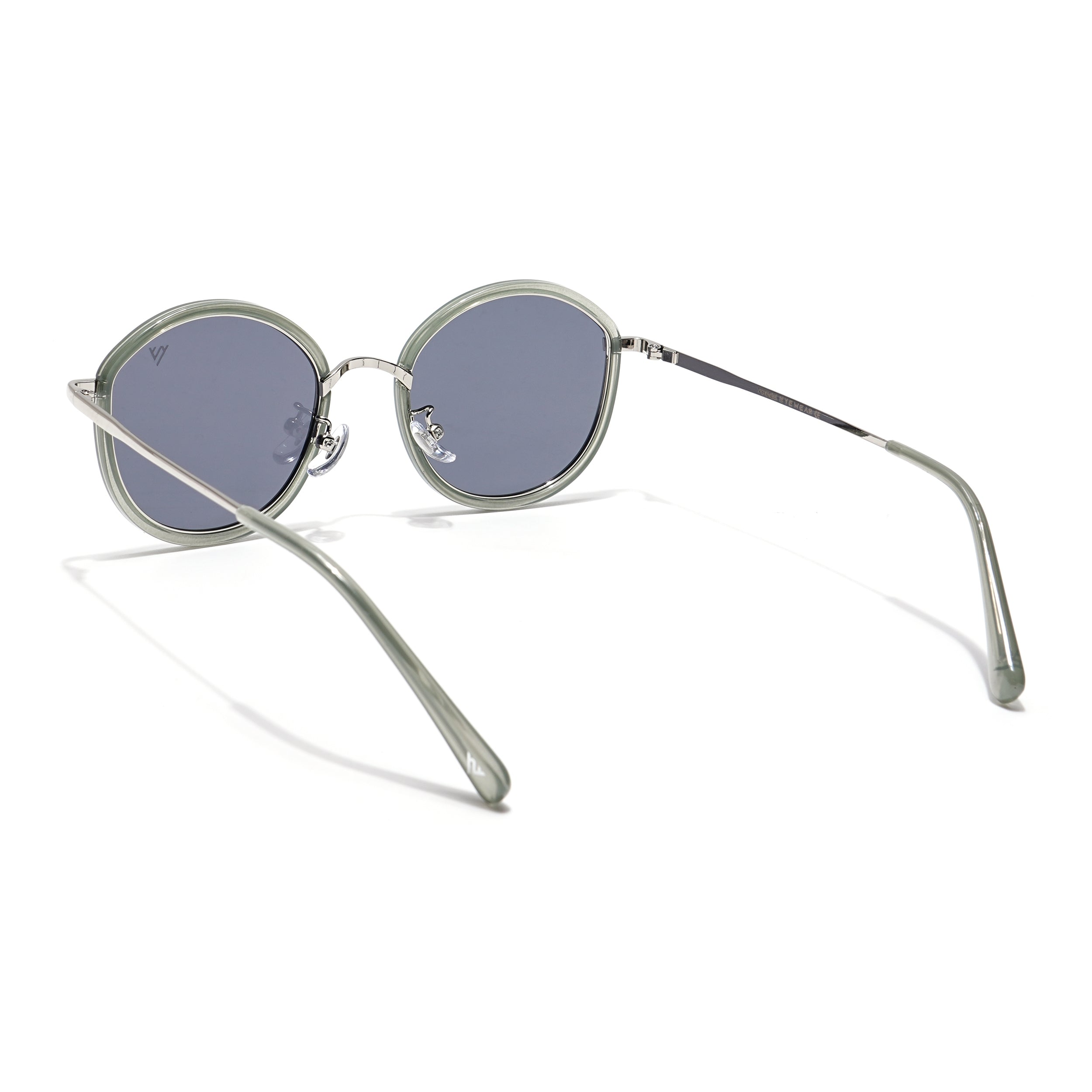 Voyage Select Round Sunglasses (Grey Lens | Olive Frame - SLPMG6215)